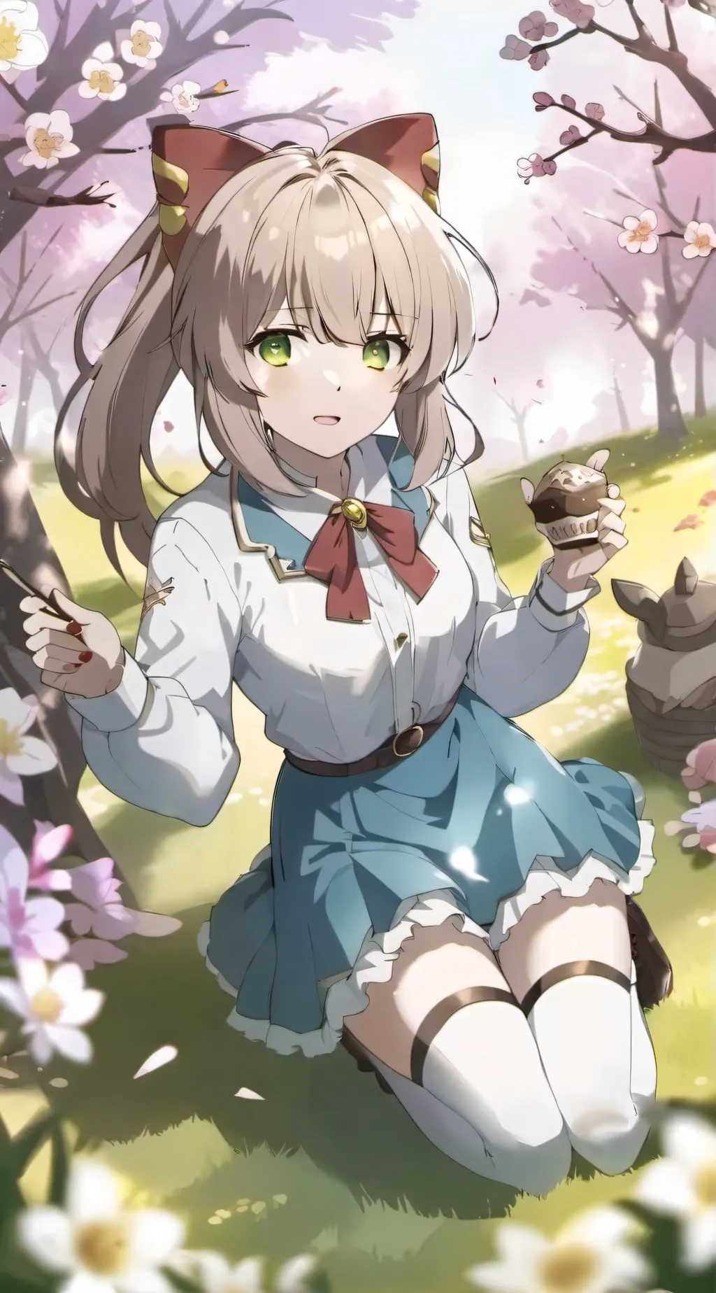 ai character: Yuka Takaoka background