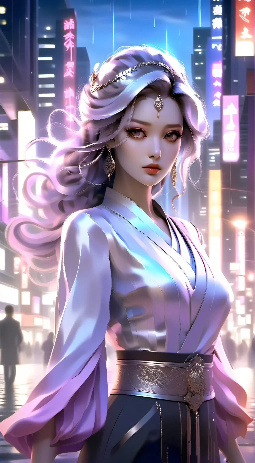 ai character: lillyx background