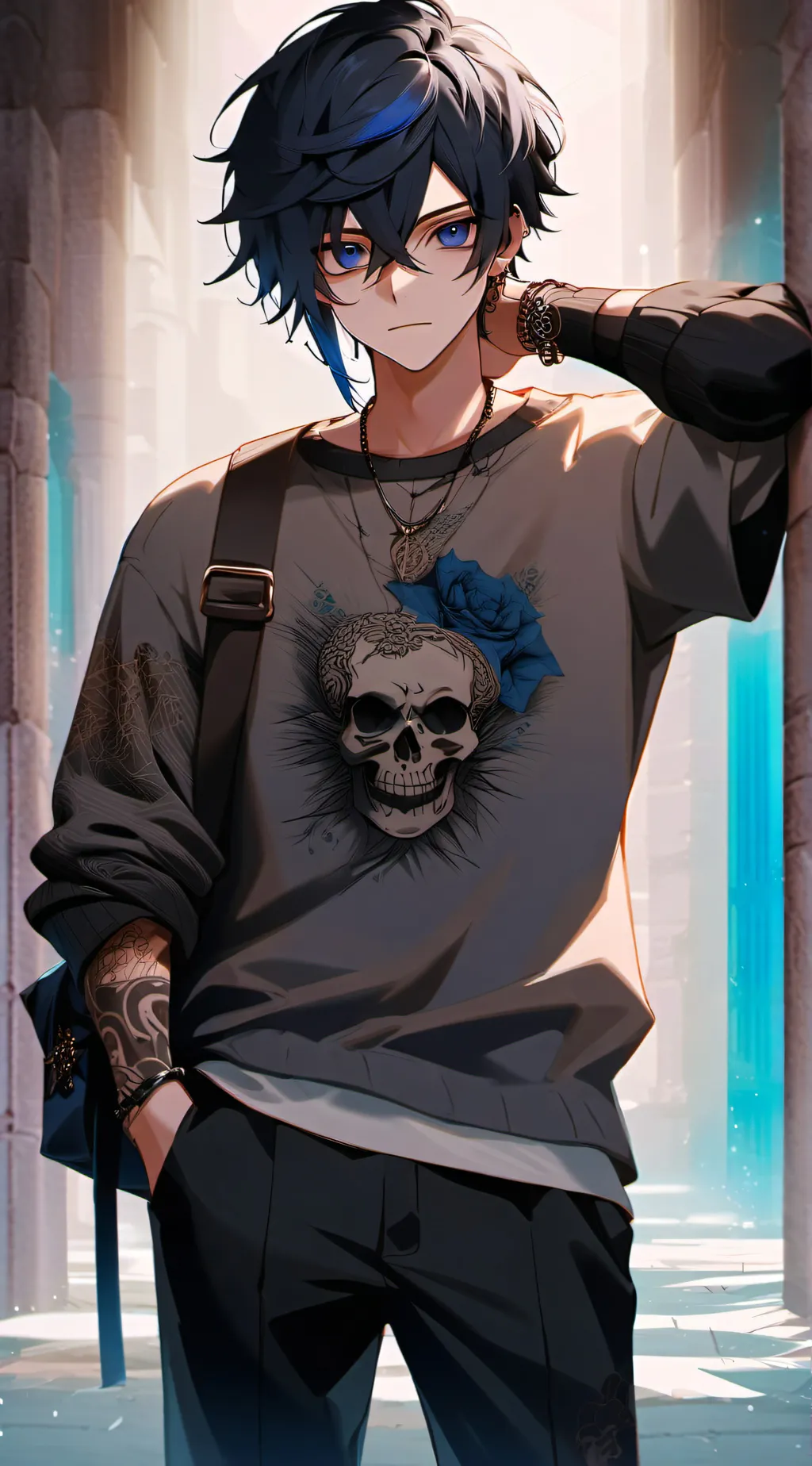 ai character: Asher background