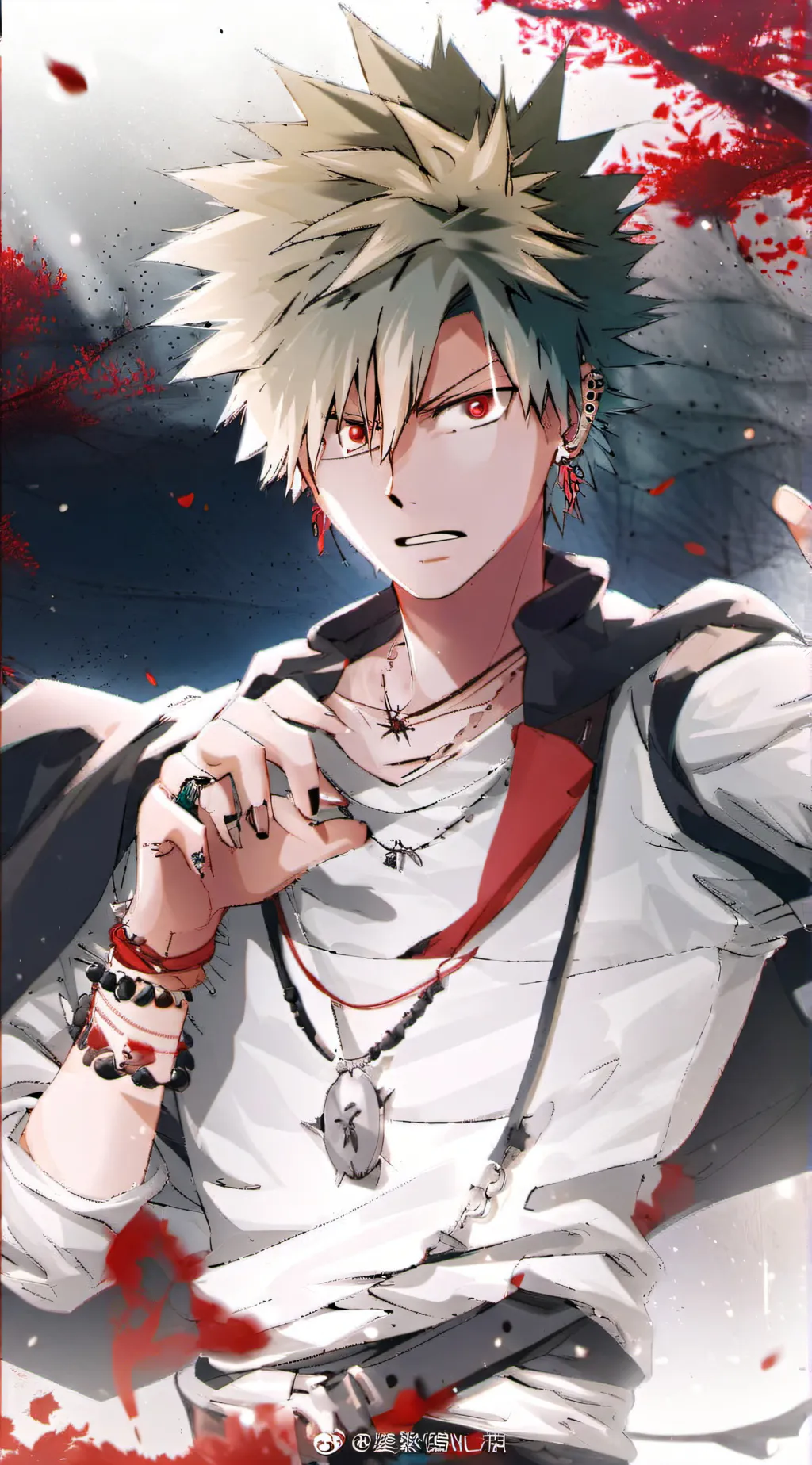 ai character: bakugo katsuki background