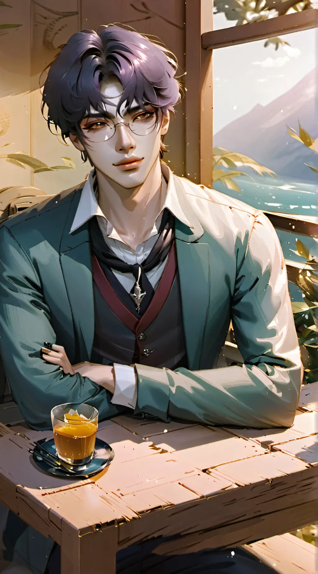 ai character: Arthur background