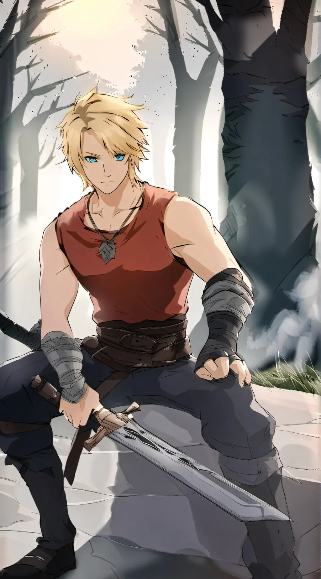 ai character: Max background