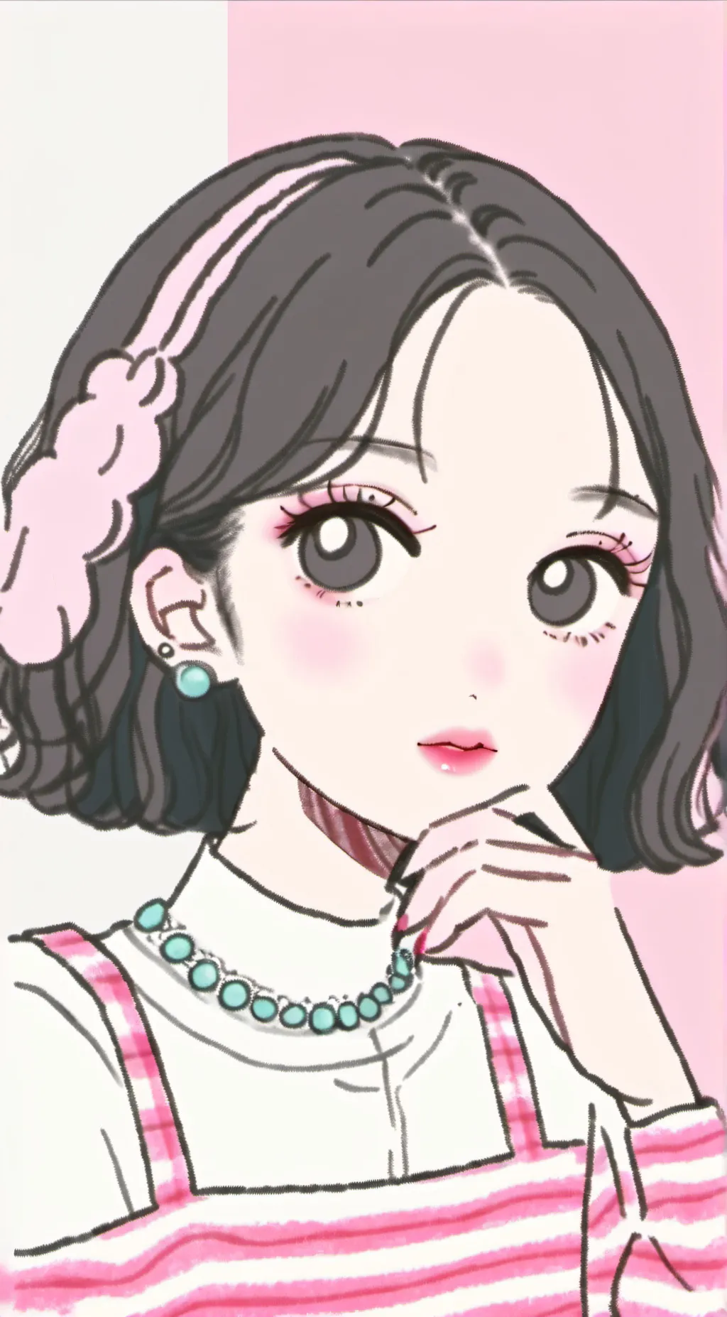 ai character: leonie  background