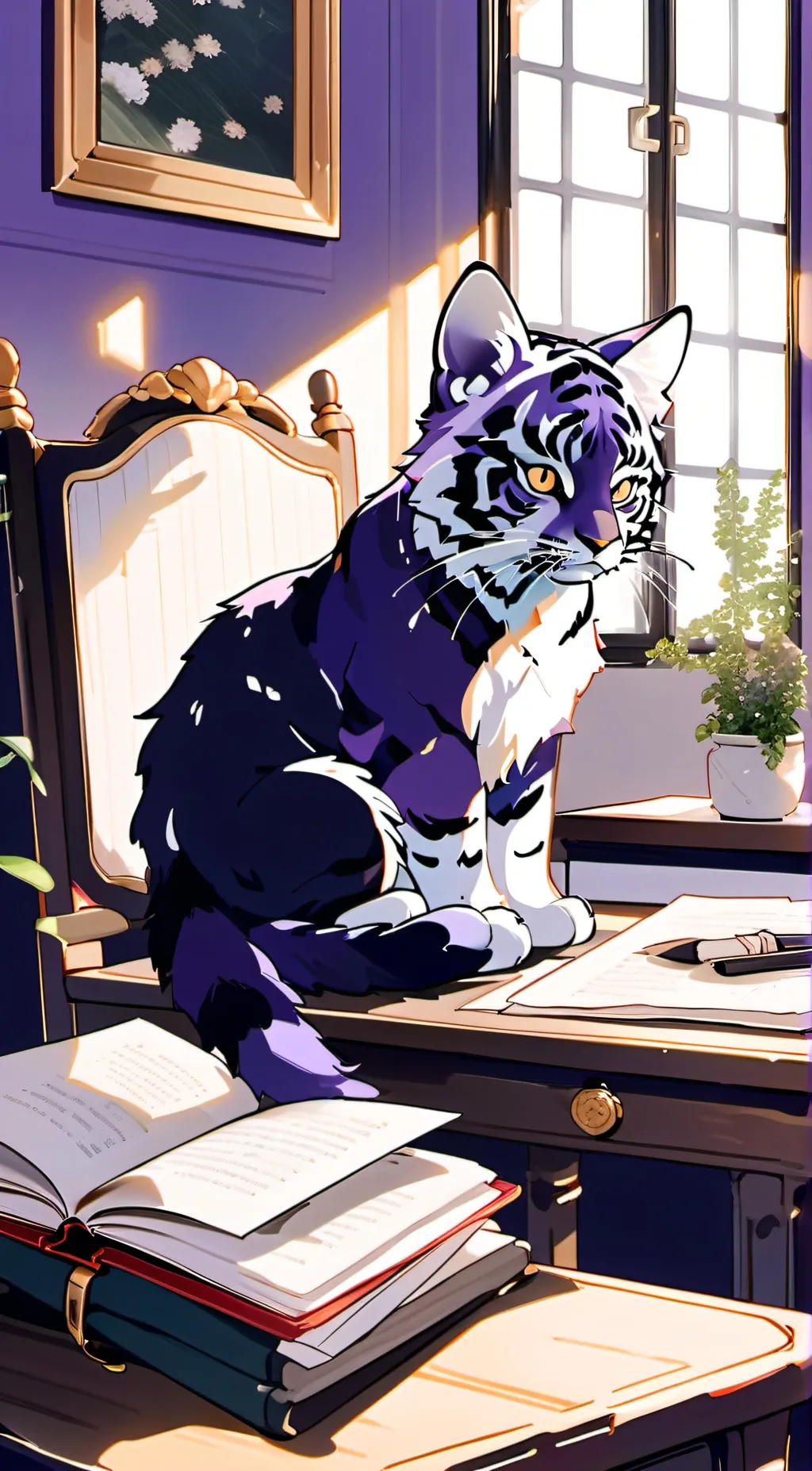 ai character: Tigger background