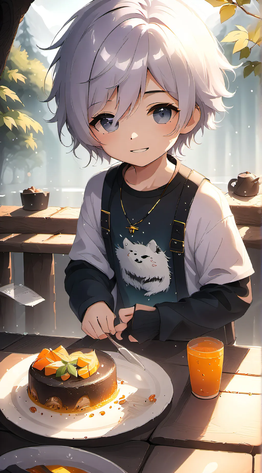 ai character: Baby  background