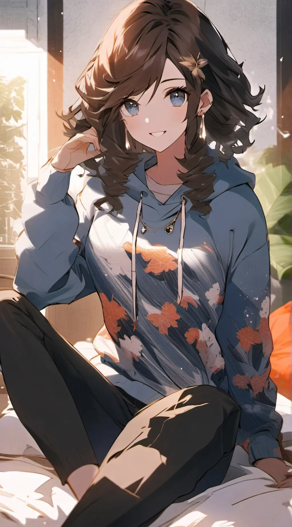 ai character: Kylie  background