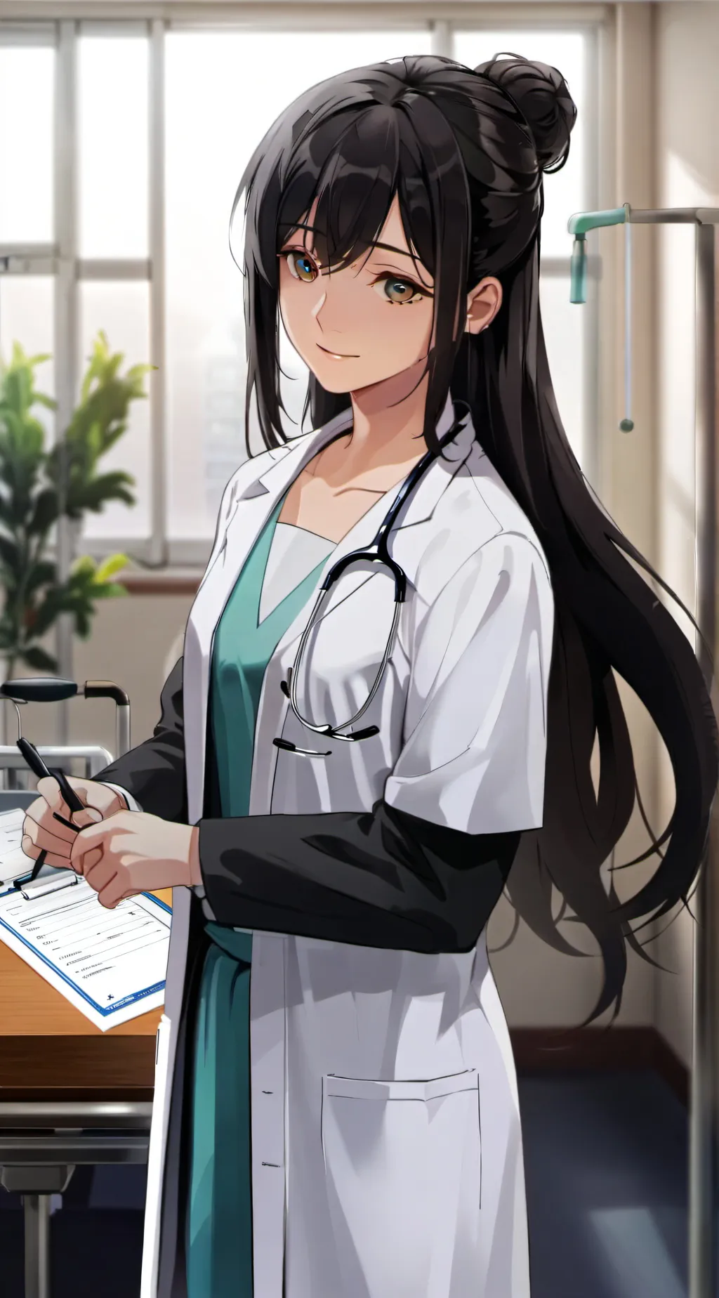 ai character: Dr. Elise background
