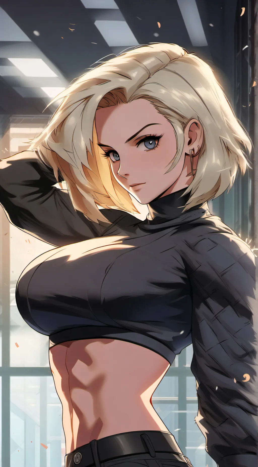 ai character: The Android  background