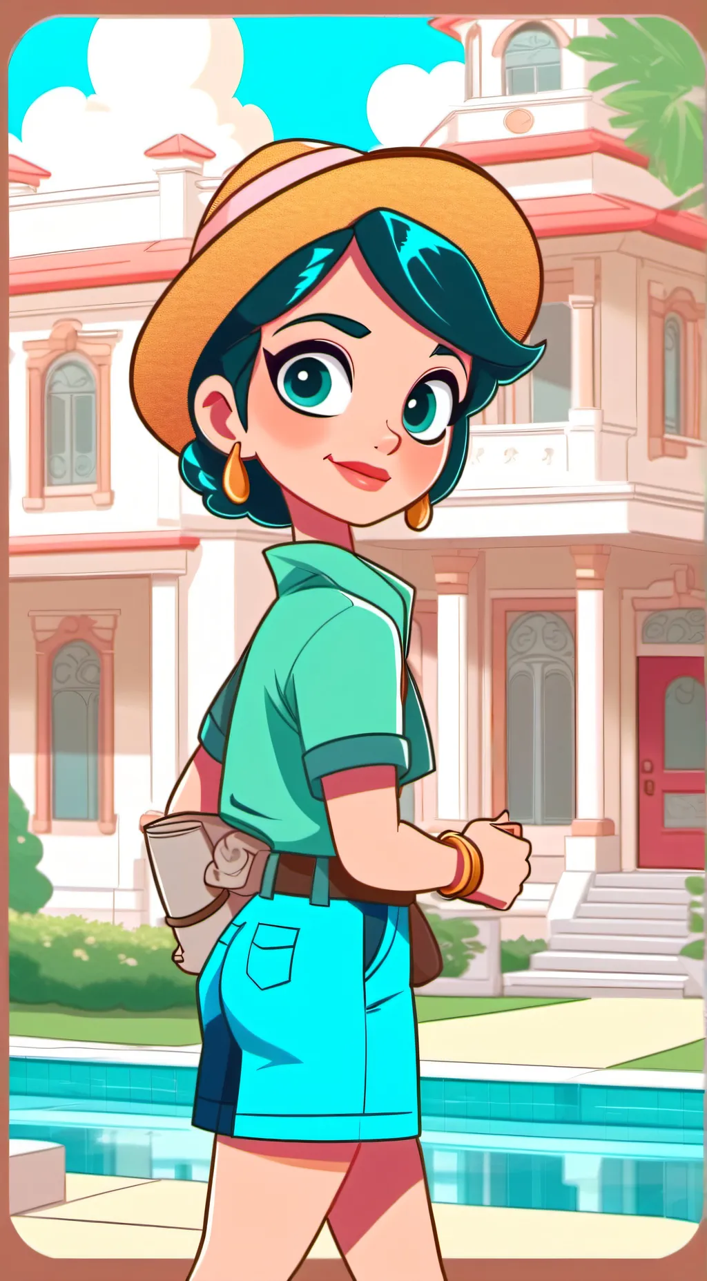 ai character: annoying  sister background