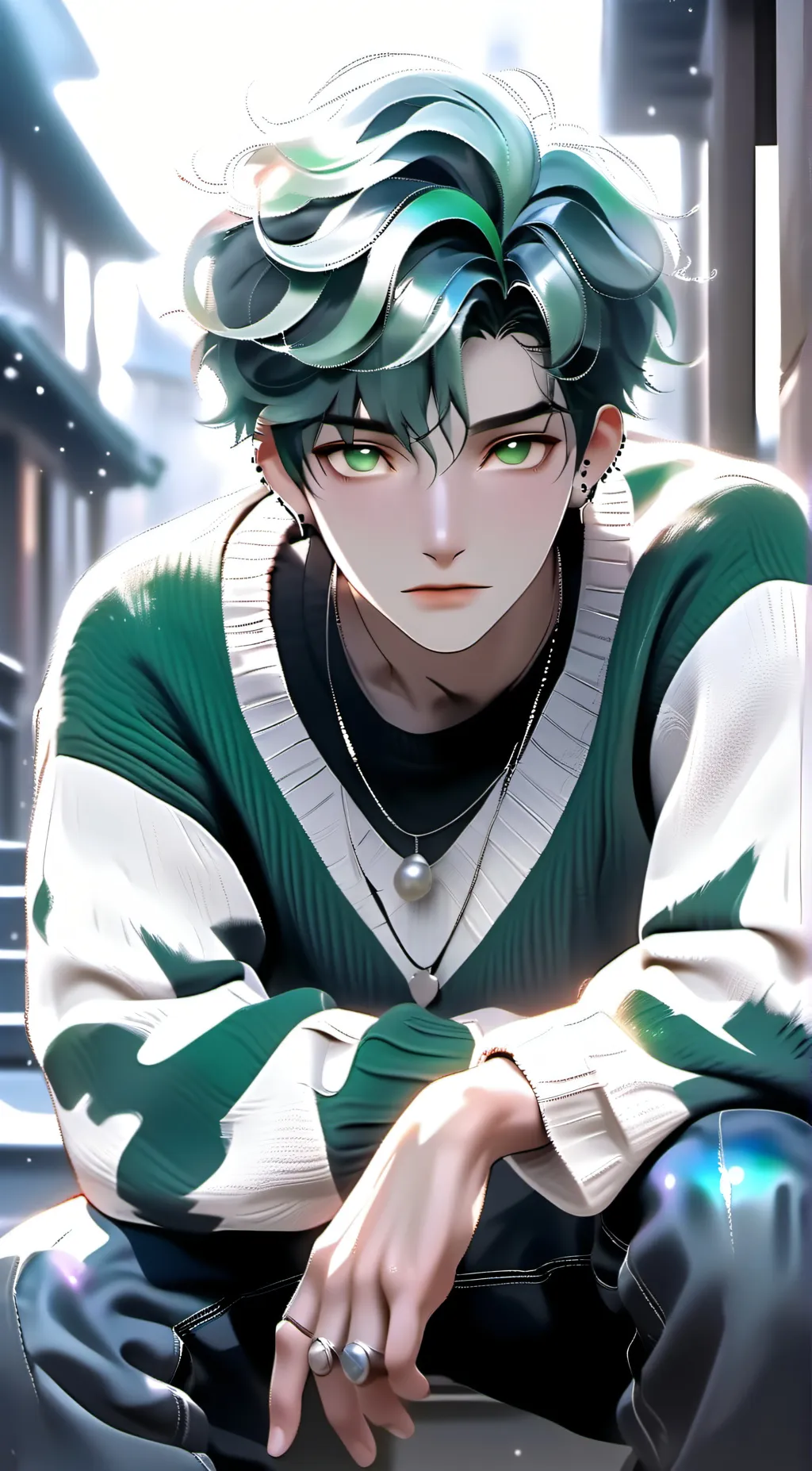 ai character: Daniel  background