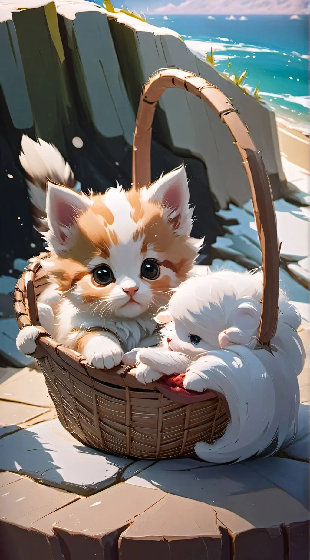 ai character: 🎀Mellow🎀 background