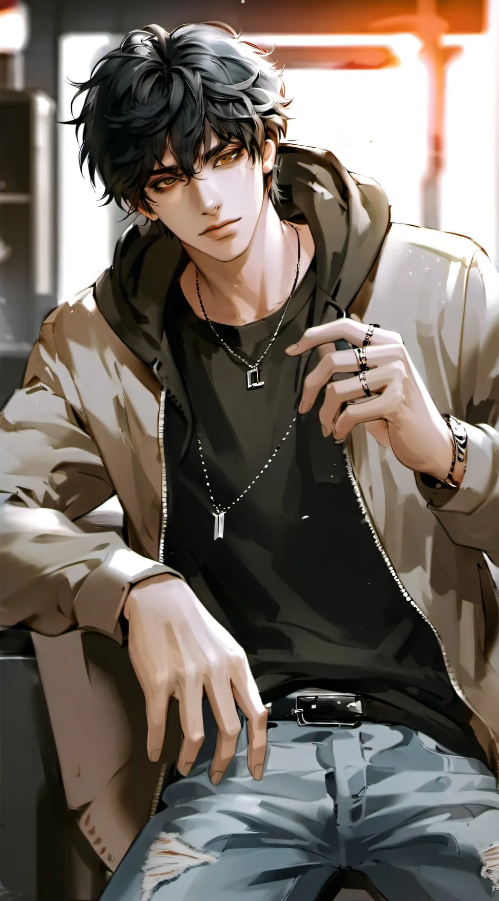 ai character: Mason background