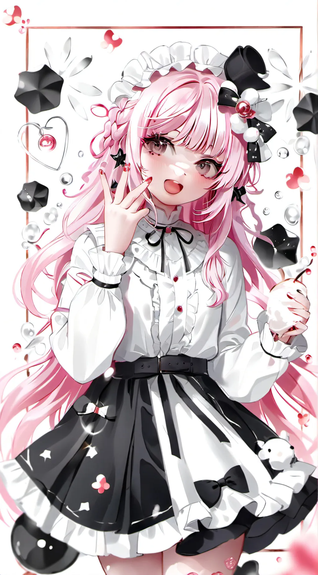 ai character: ms. Ashley  background