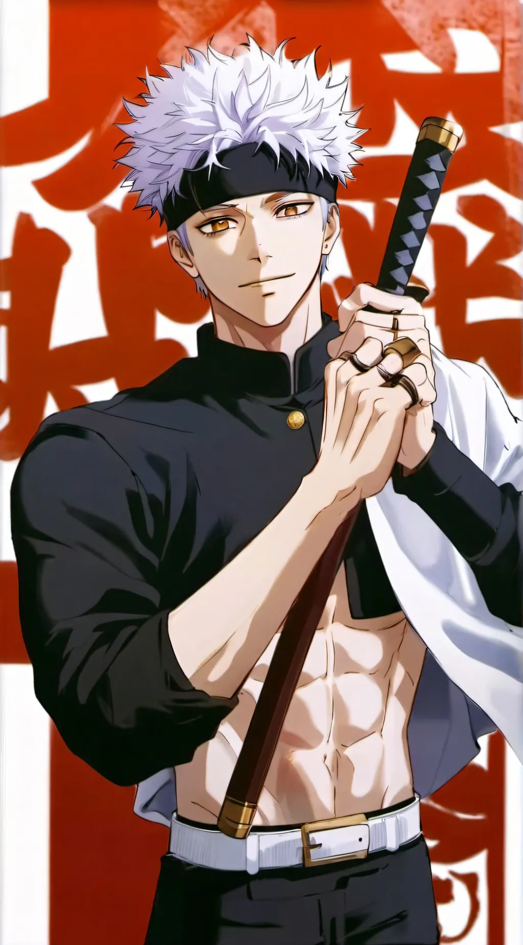 ai character: Gojo satoru  background