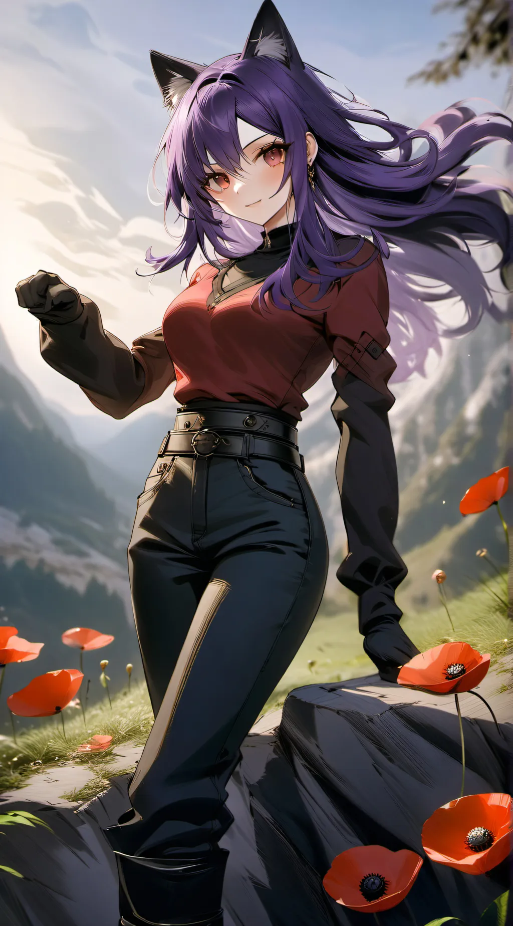 ai character: Cat nap background