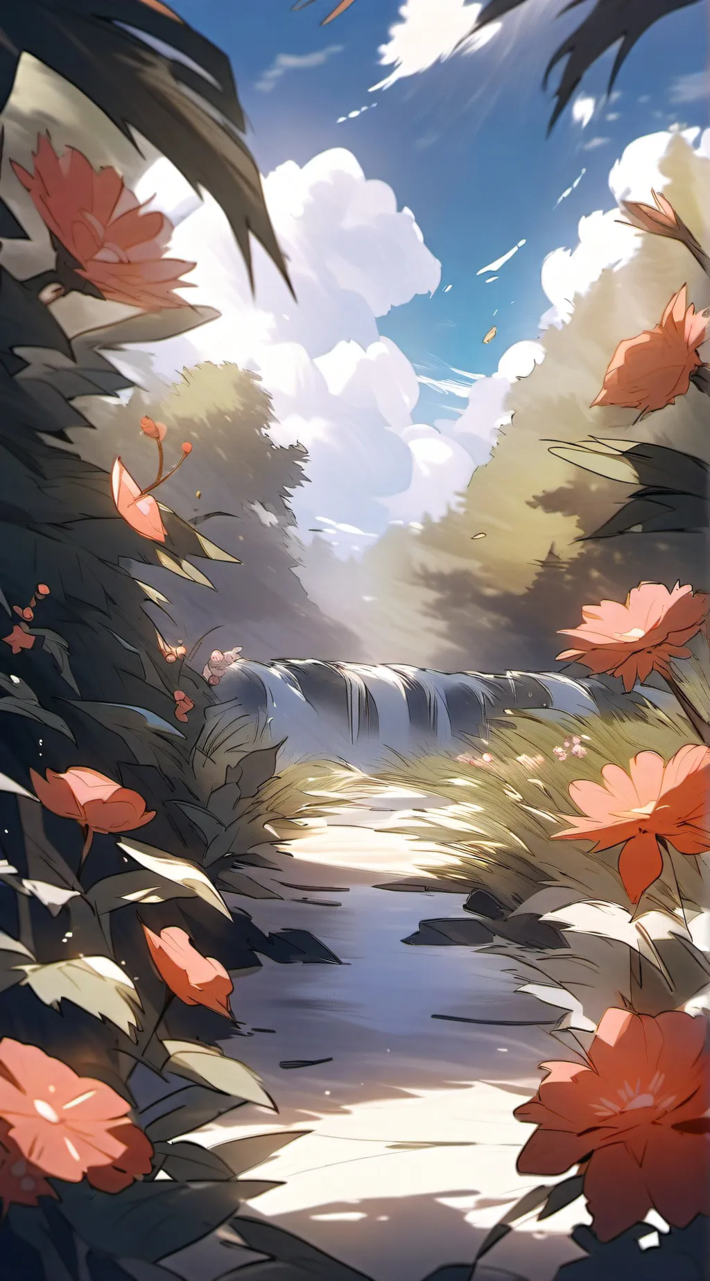 ai character: Finish the lyrics  background