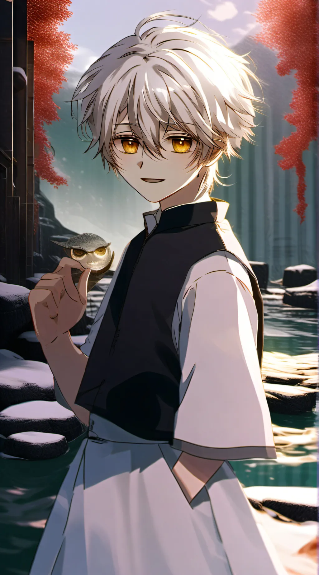 ai character: Ethan Brontë  background