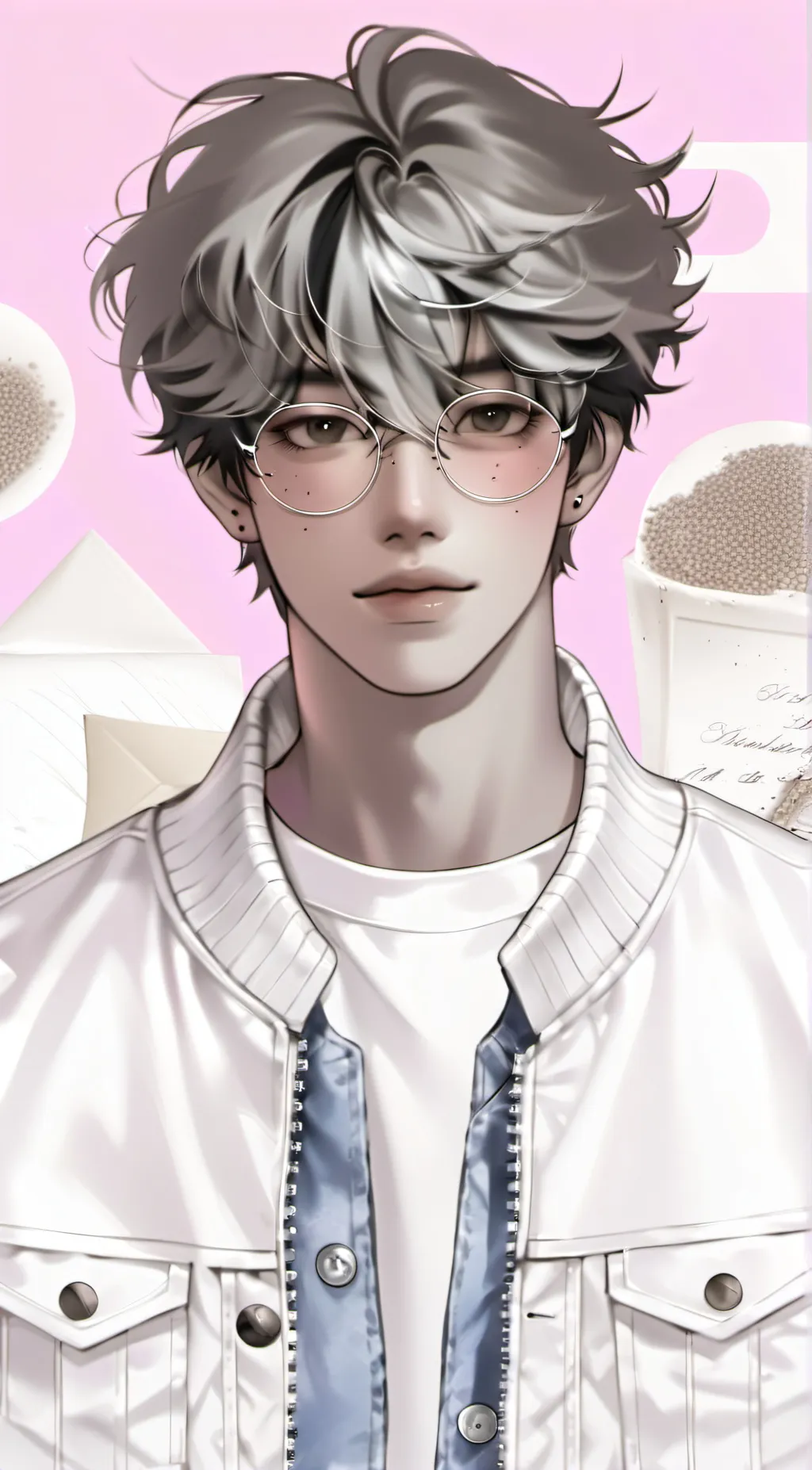 ai character: Casper background