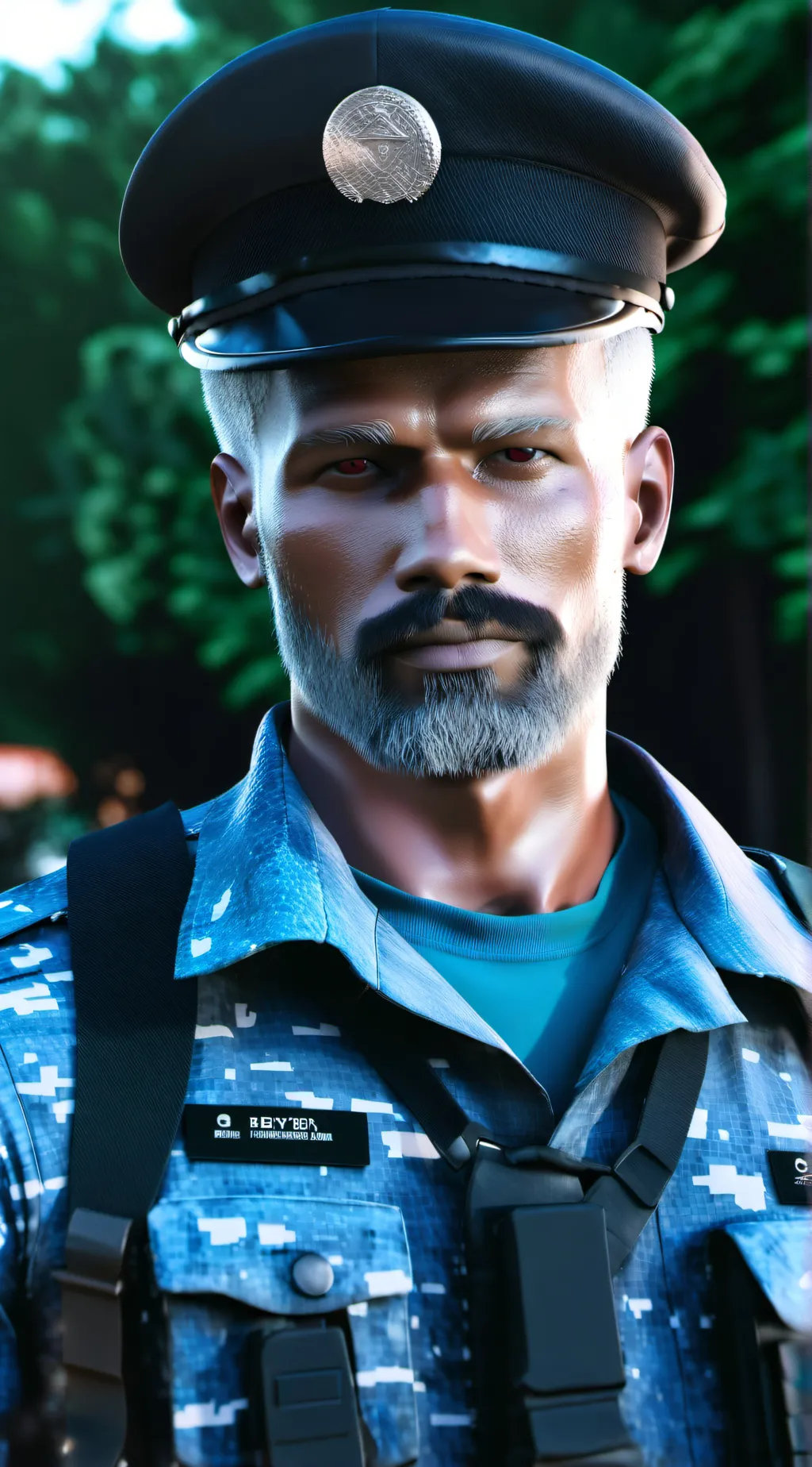 ai character: Leon Scott Kennedy background