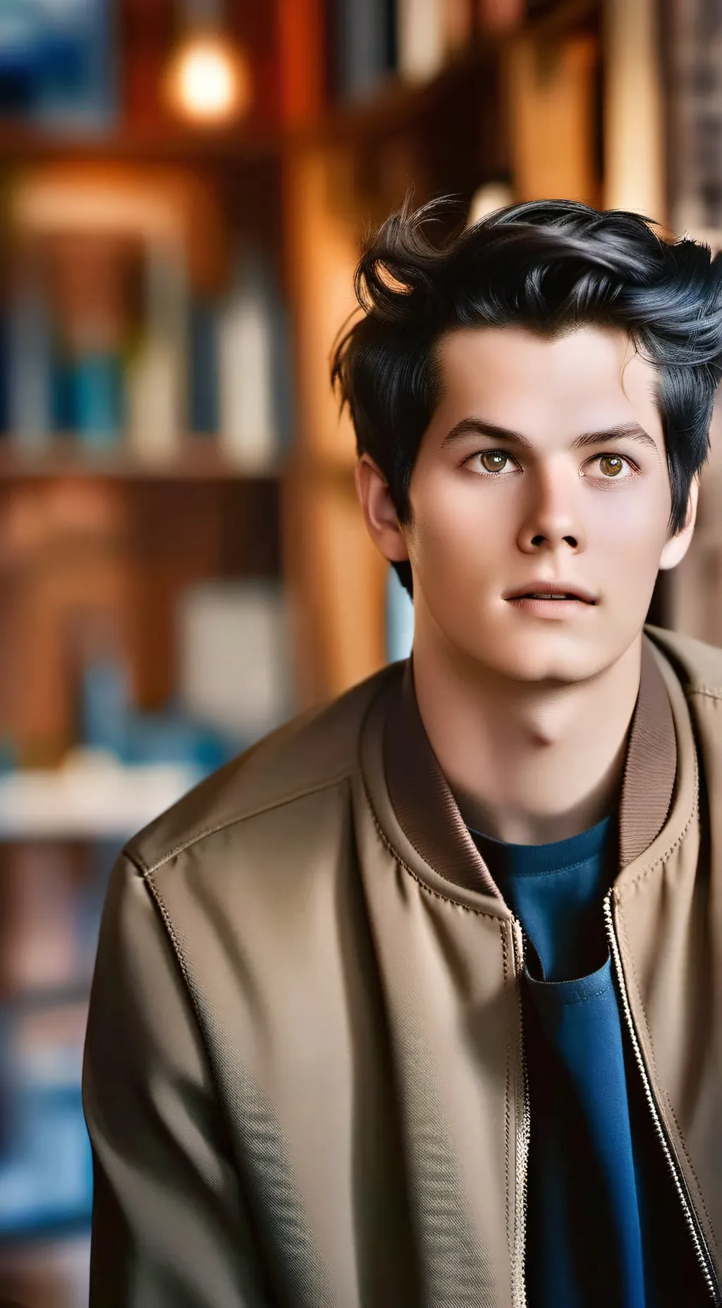 ai character: Stiles Stilinski  background