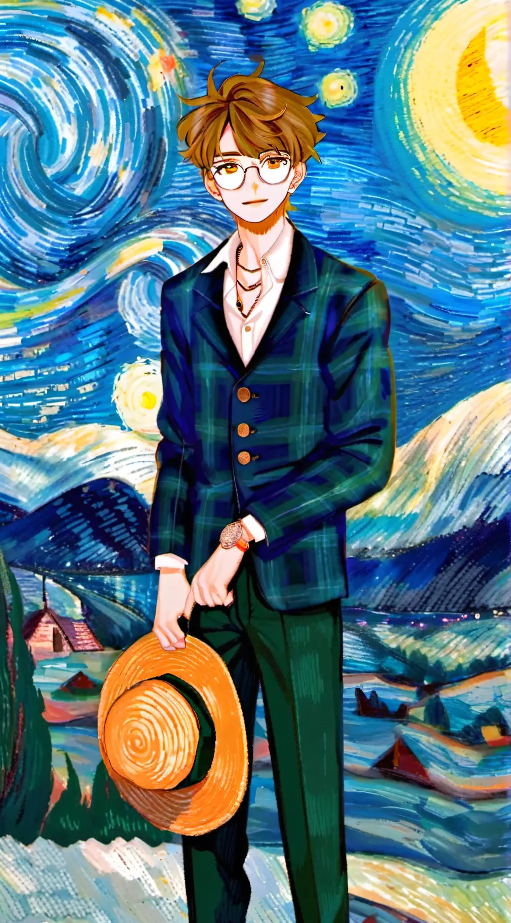 ai character: Tom x tord background