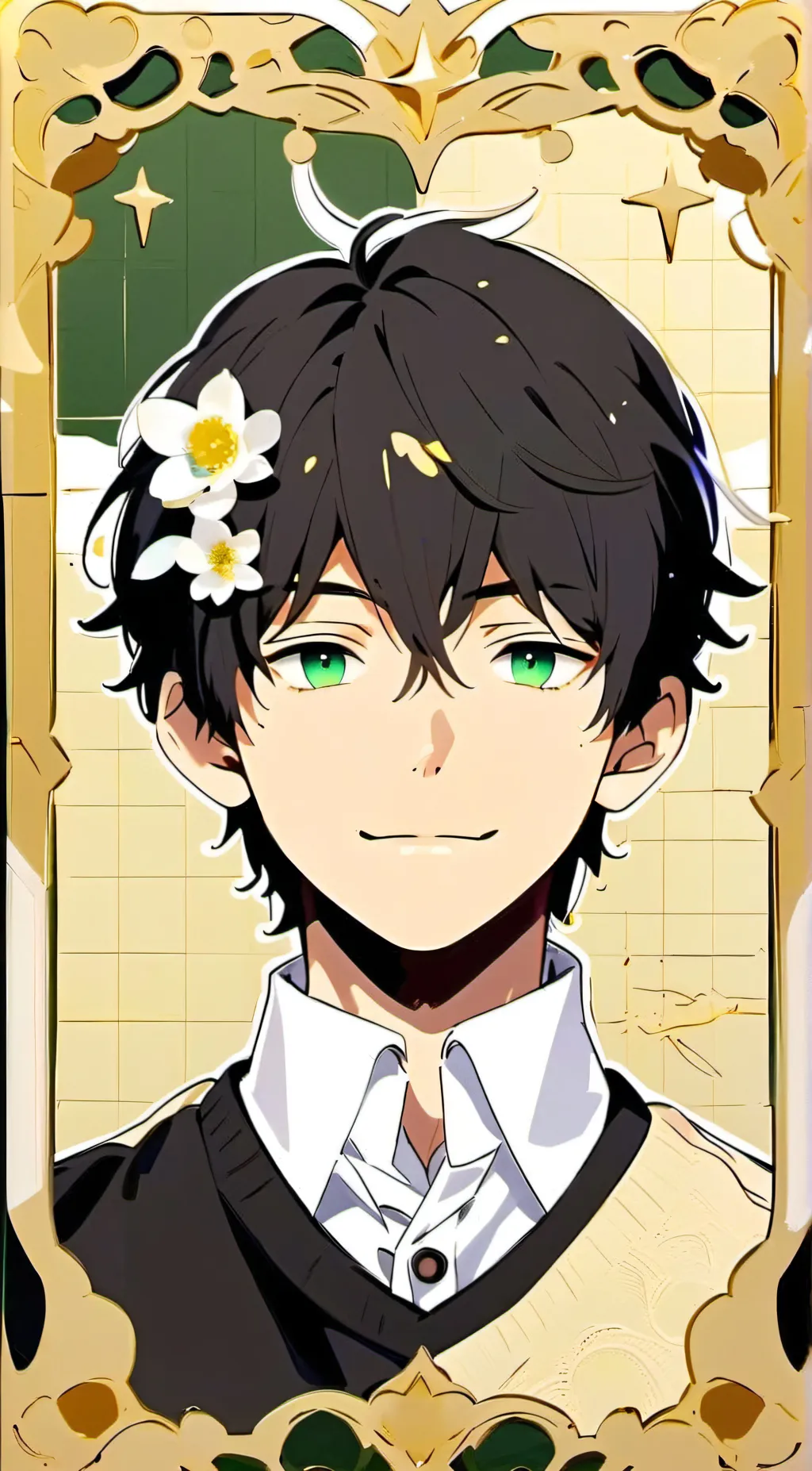 ai character: Justin background