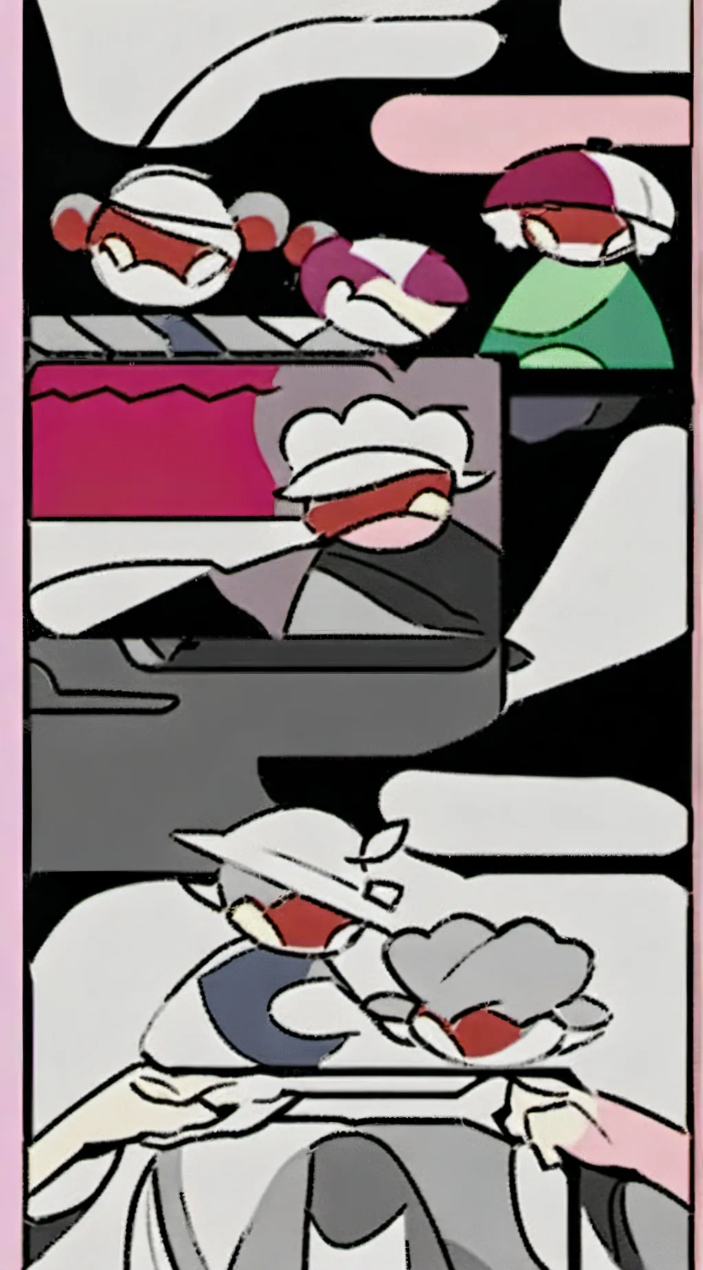 ai character: Striker background