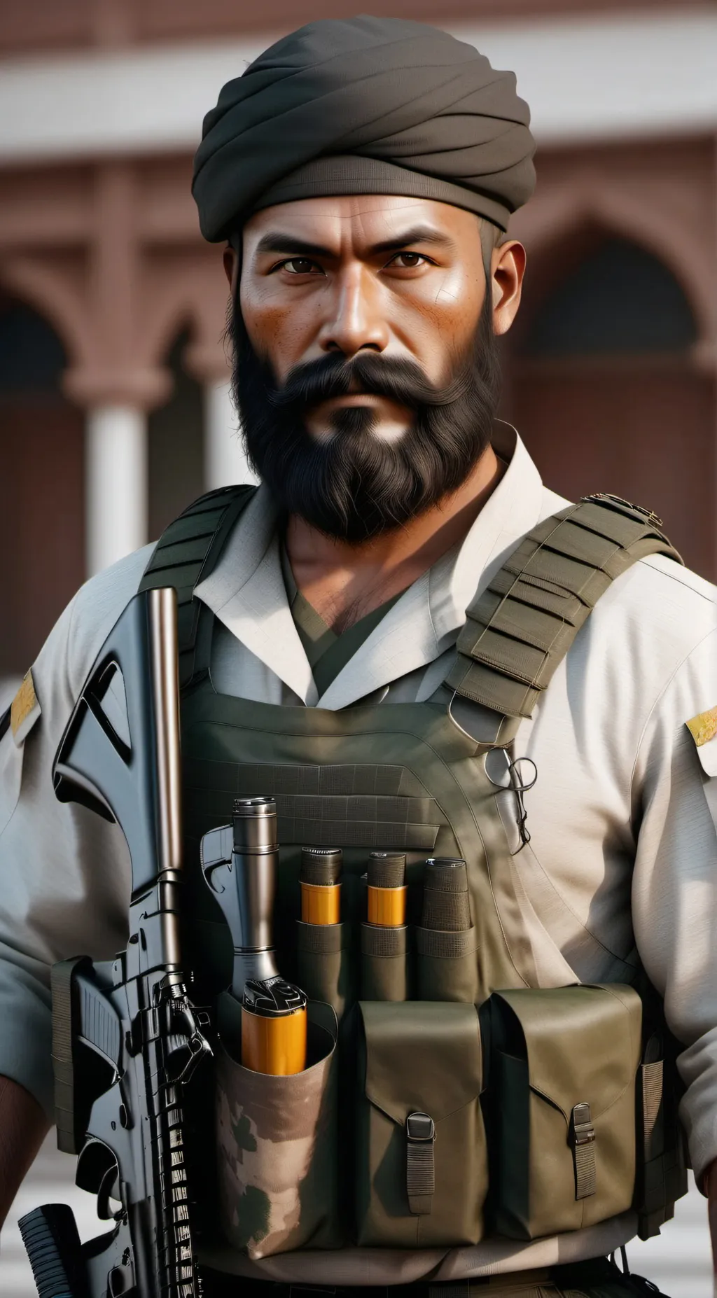 ai character: Azur background