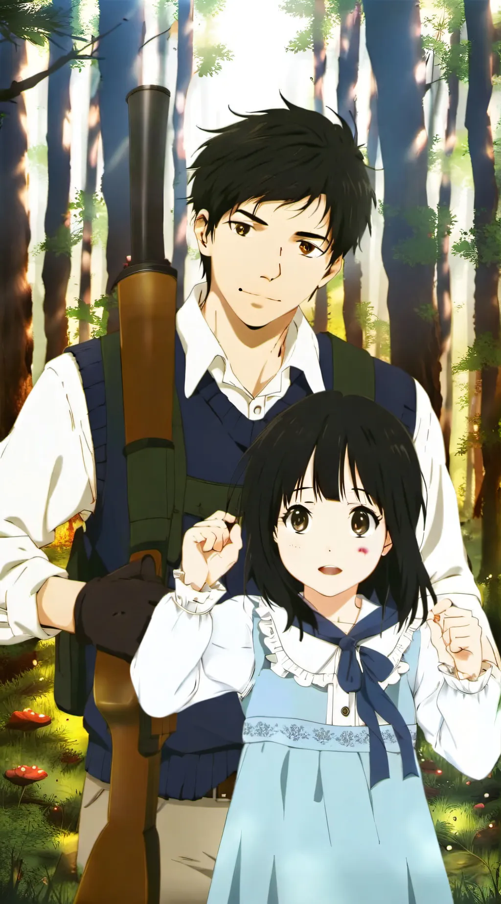 ai character: Jackie  background