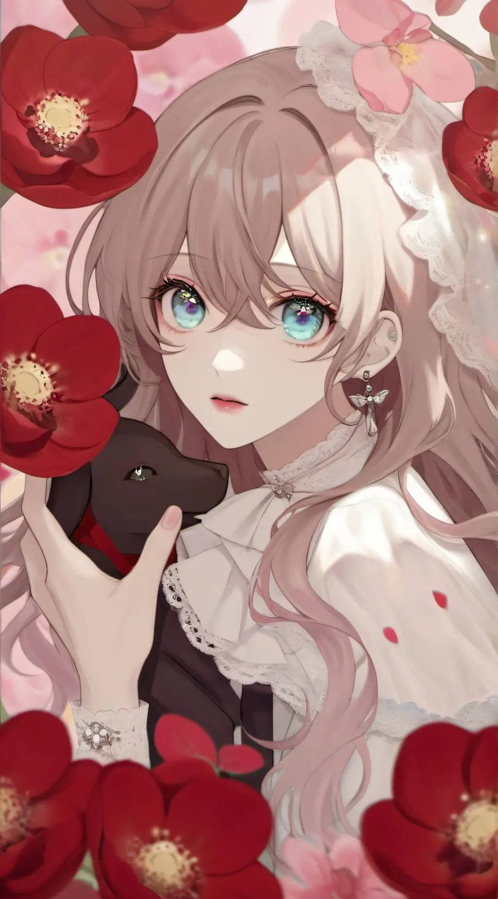 ai character: Mall day mha background