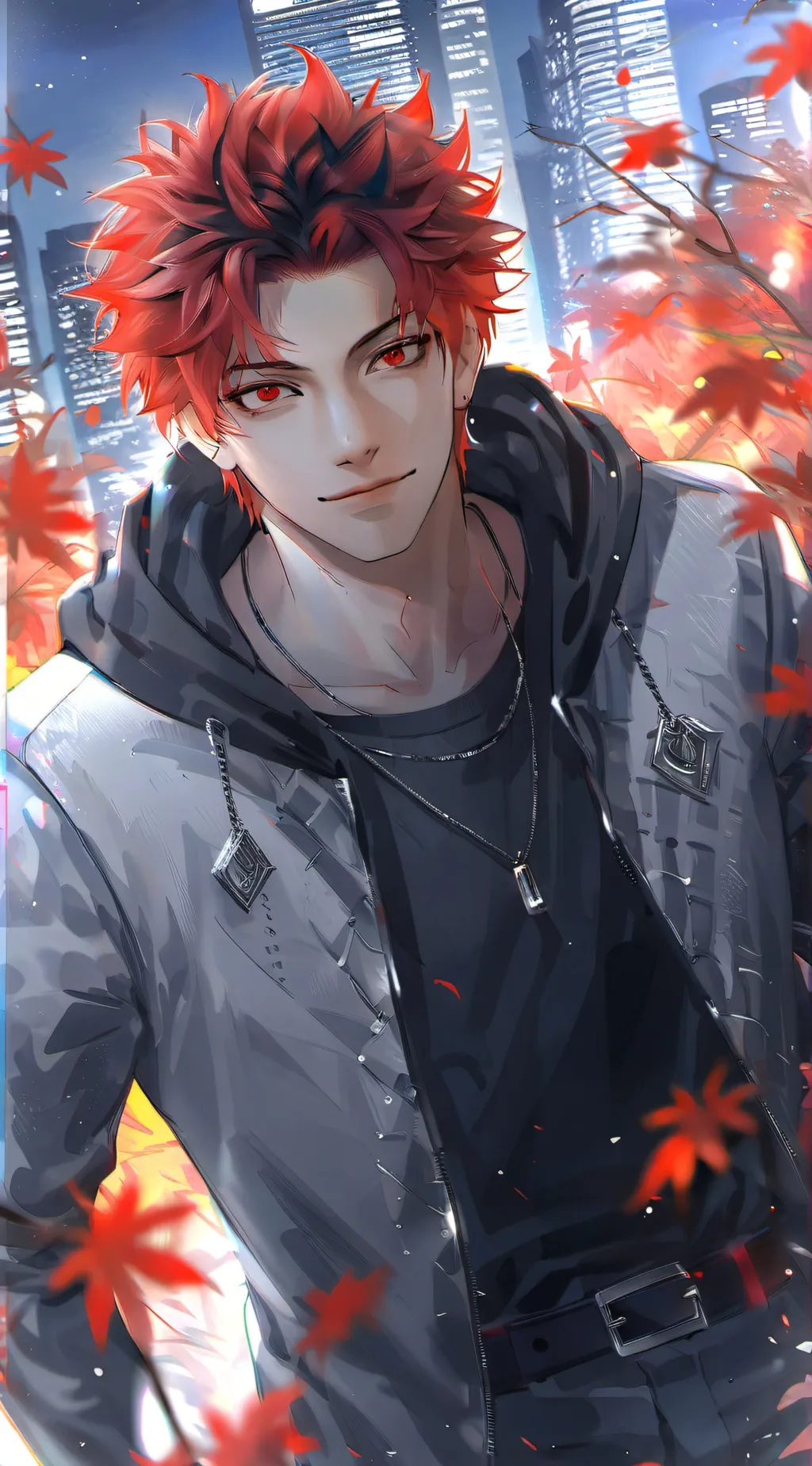 ai character: Kirishima background