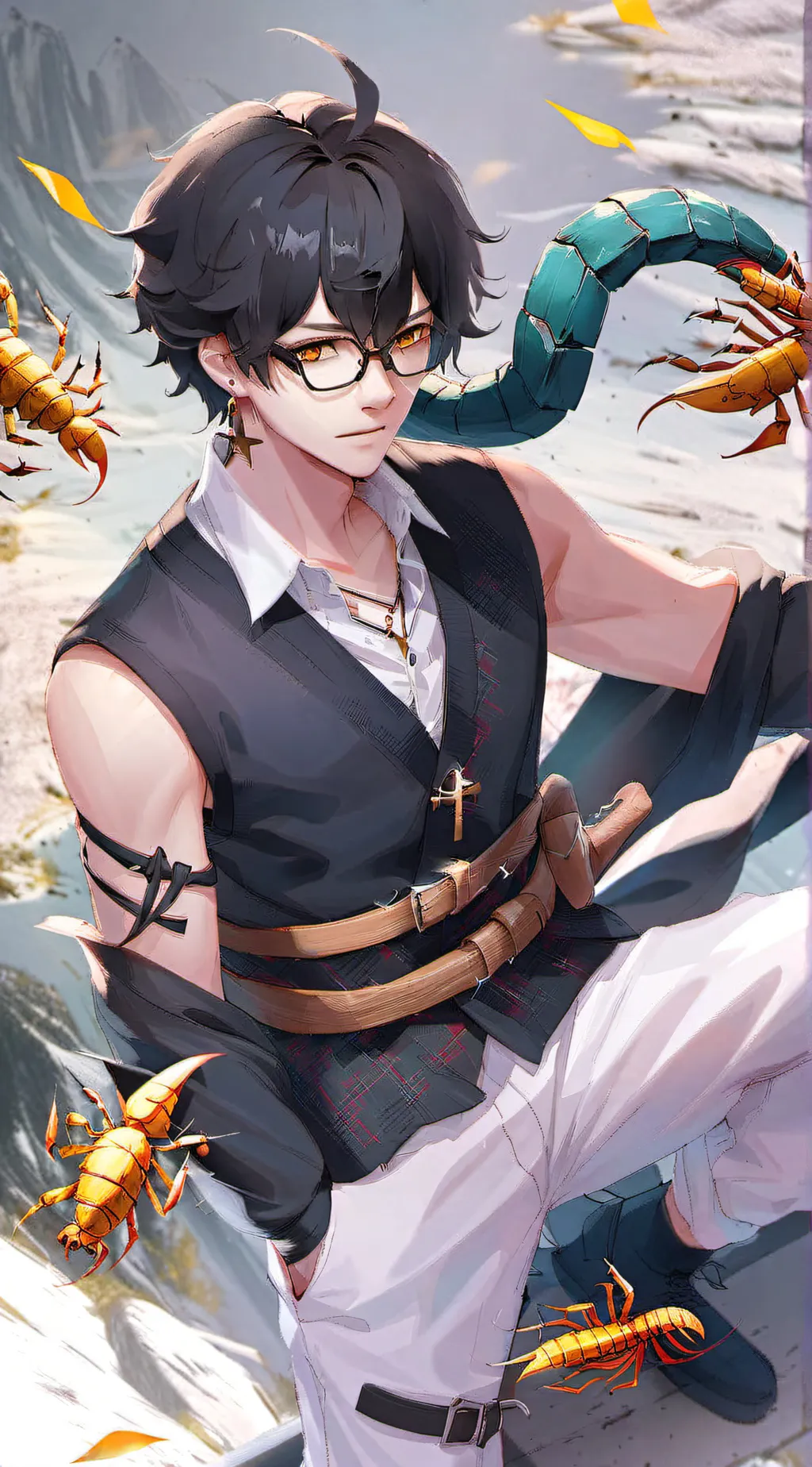 ai character: Lewis background