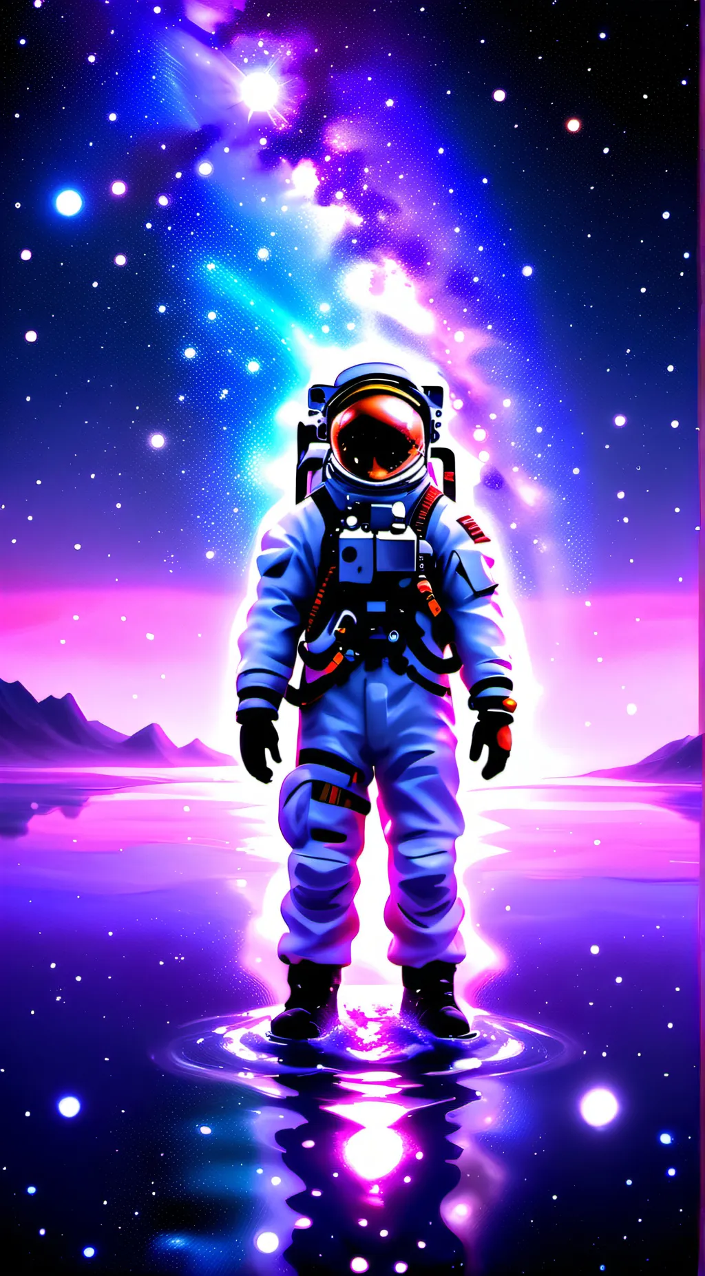 ai character: On Another Planet background