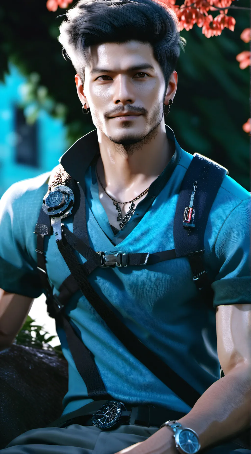 ai character: Kaynan  background