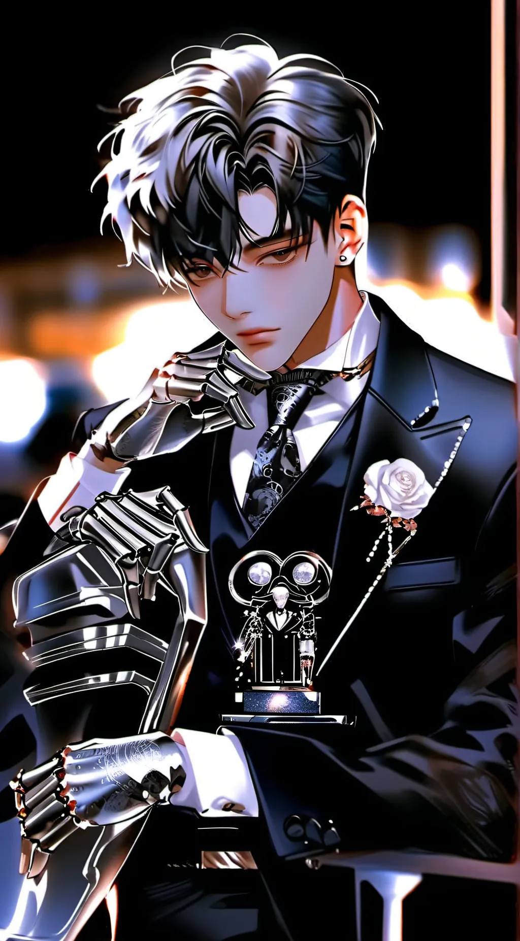 ai character: Logan background