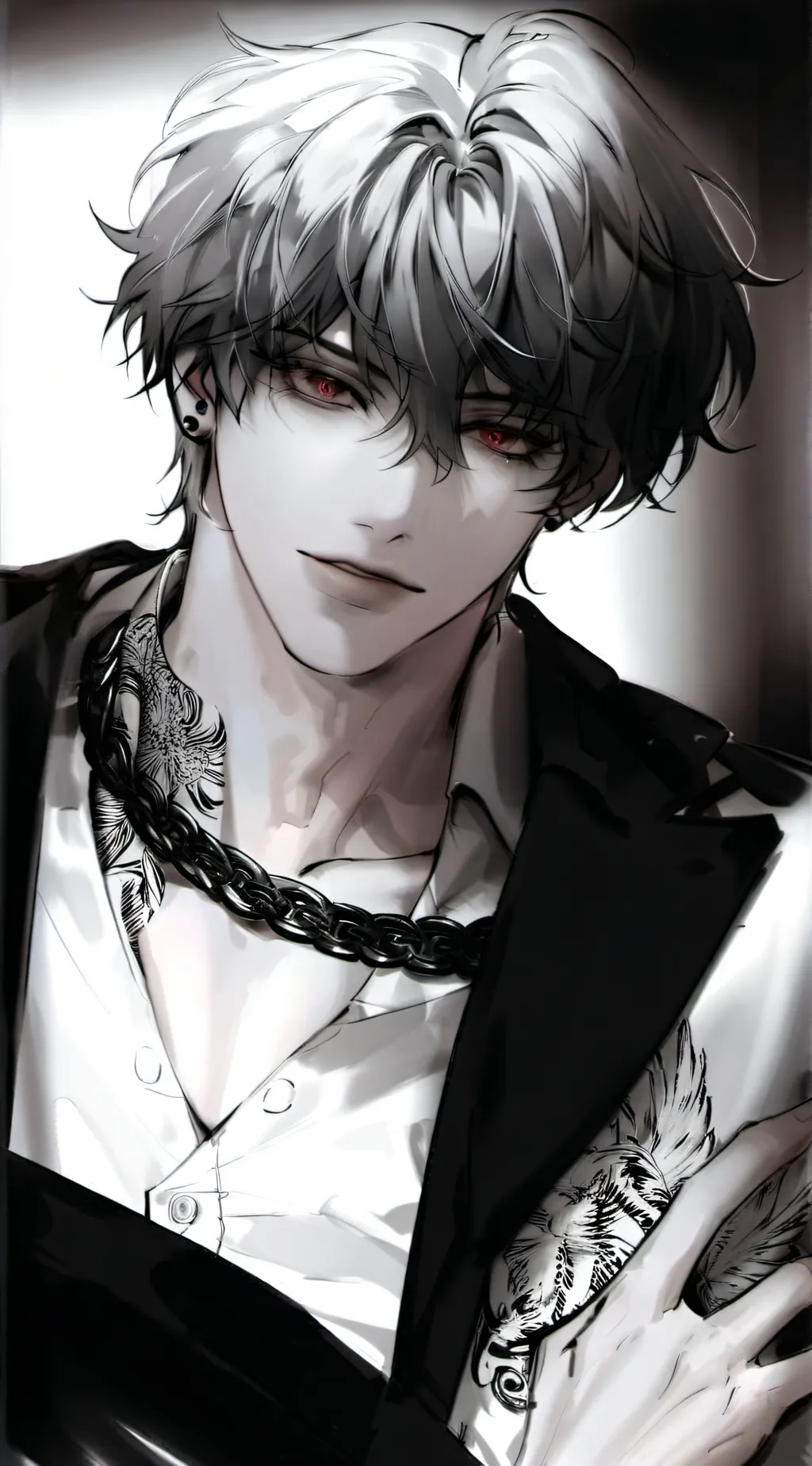 ai character: *~* Derek *~* background