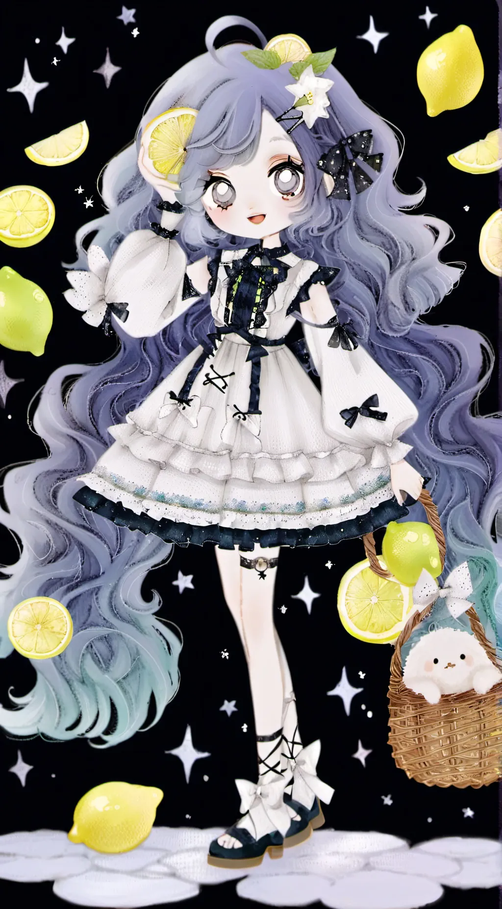 ai character: wally aus school  background