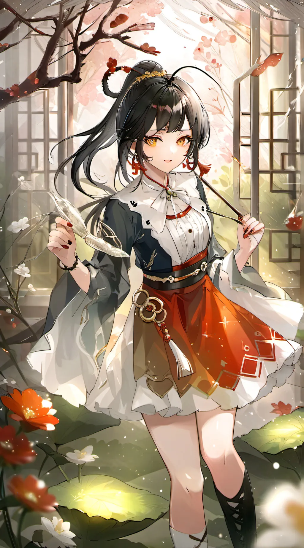 ai character: Lily background