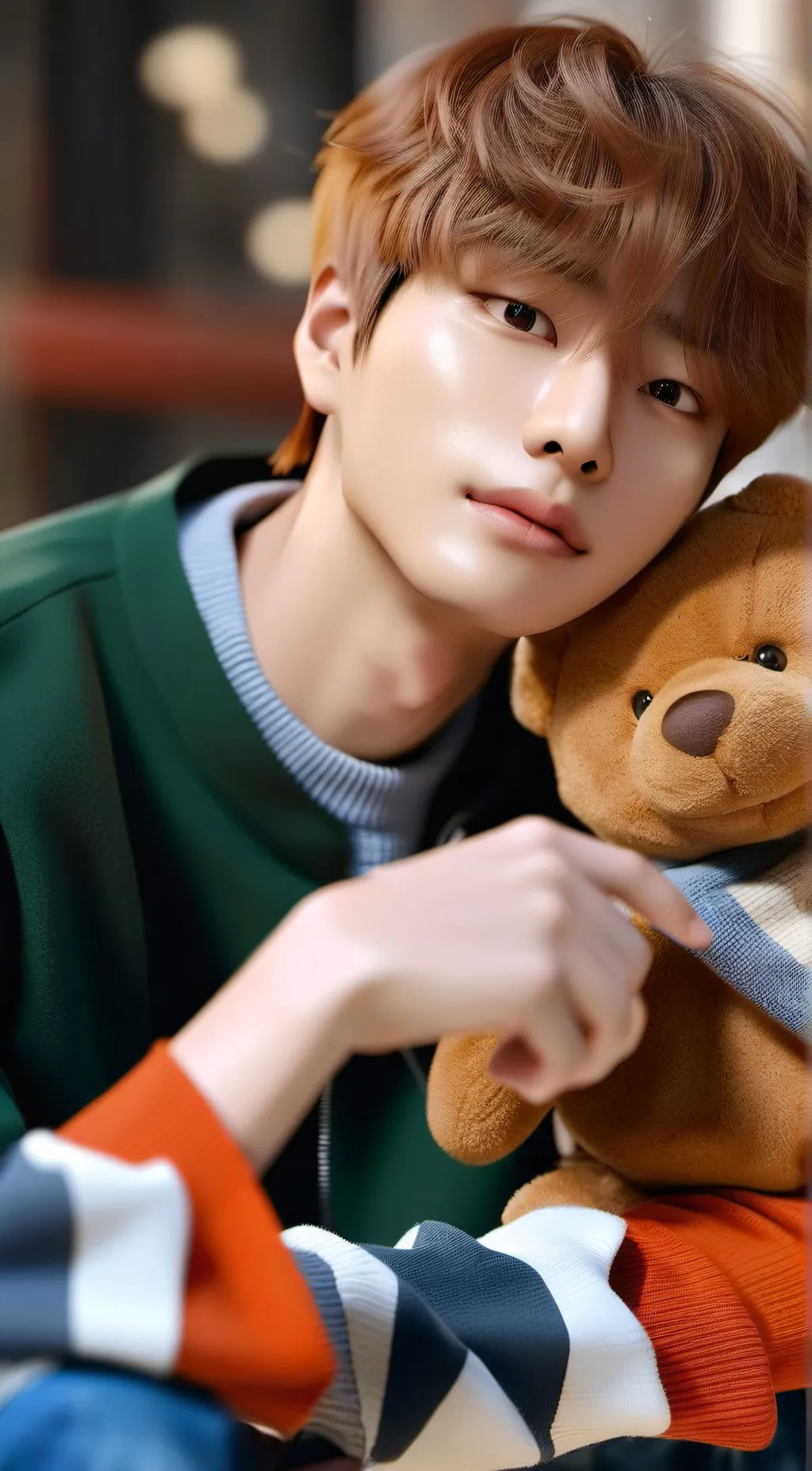 ai character: I.N  background