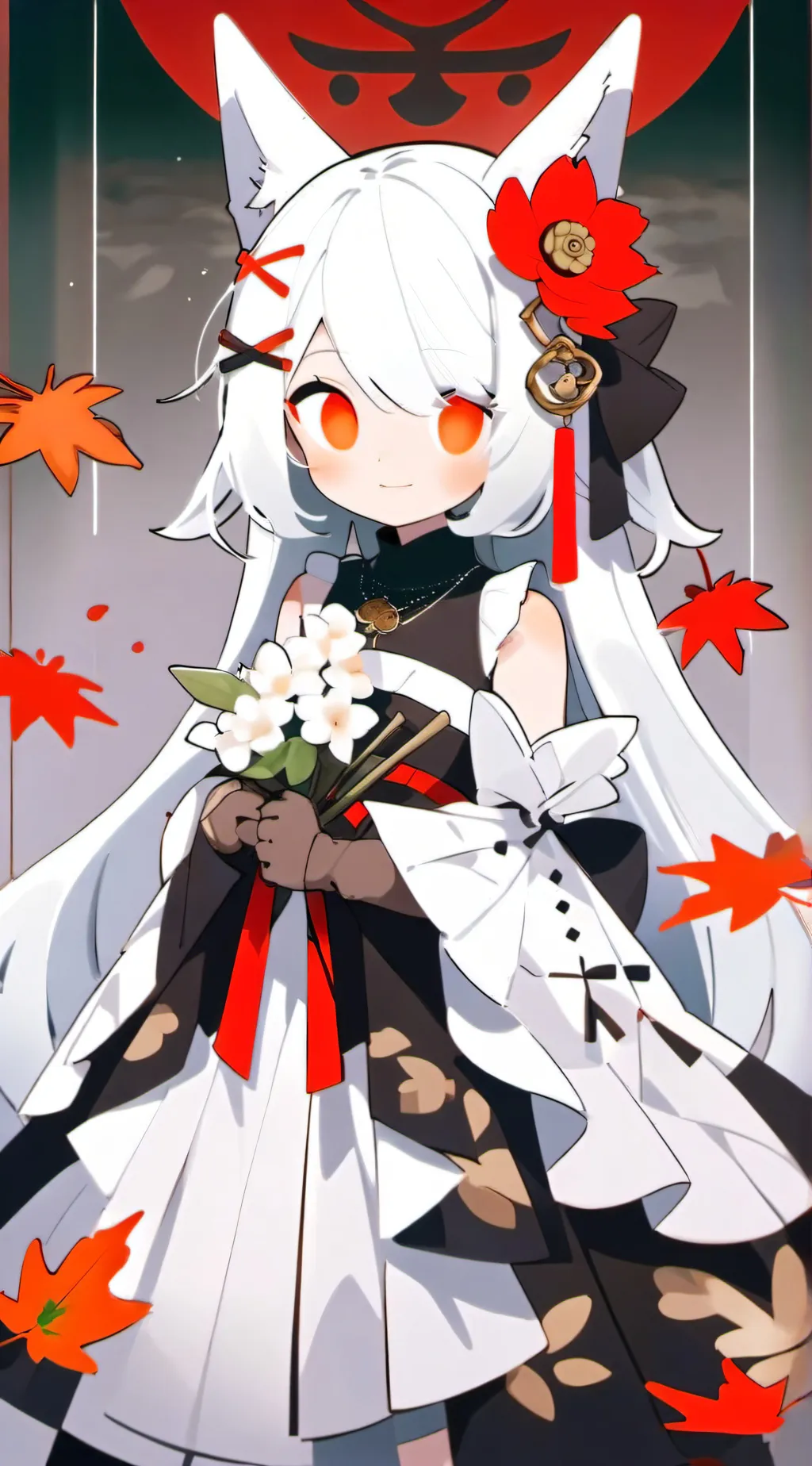 ai character: Autumn Foxwood background