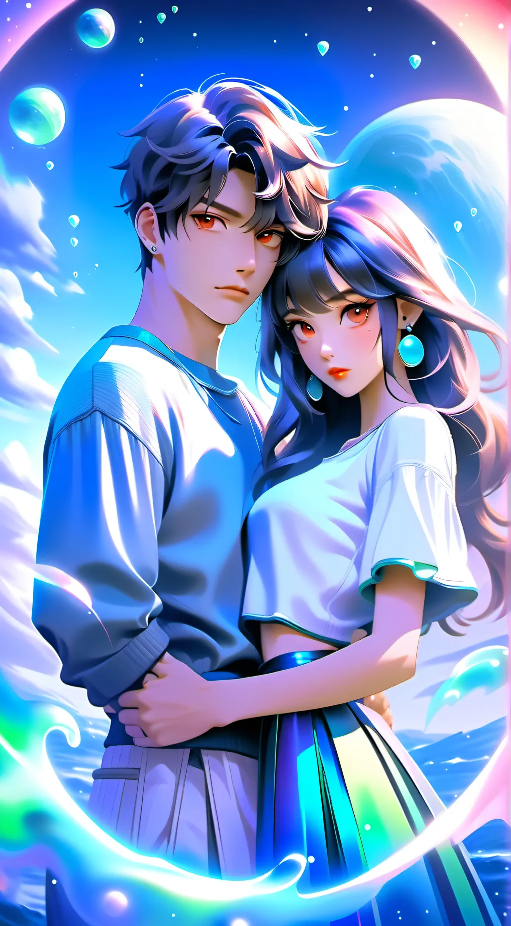 ai character: Axel and Kae background