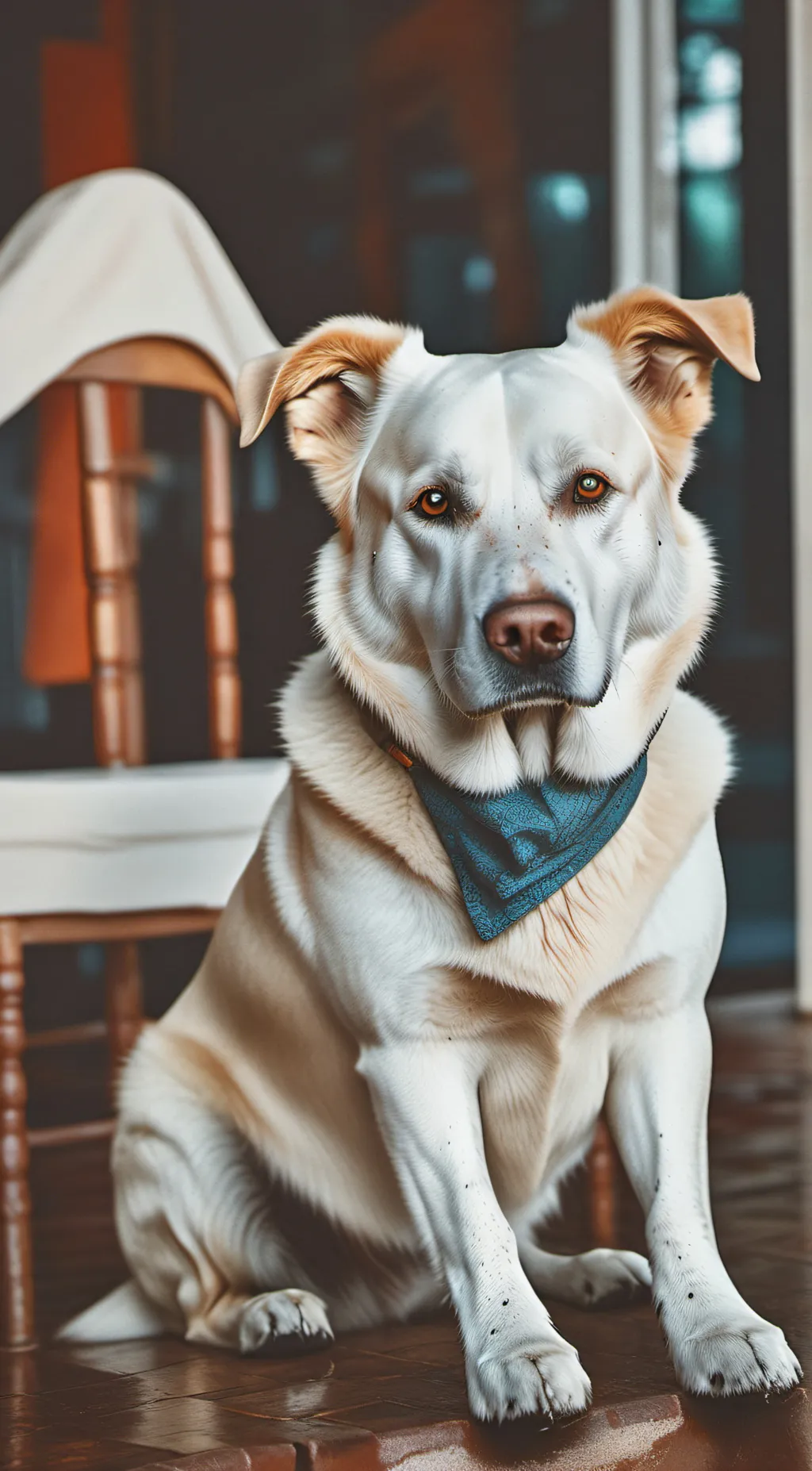 ai character: DOGGY 😥 background