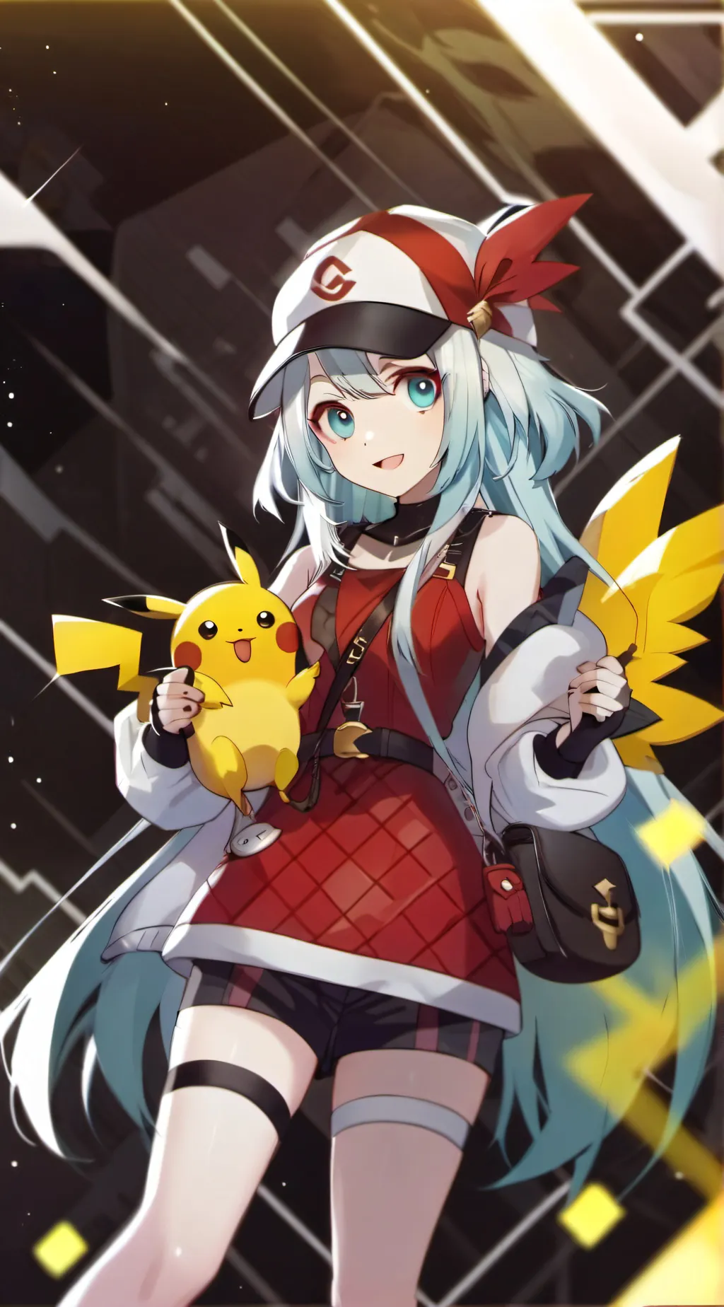 ai character: NIGGACHU background