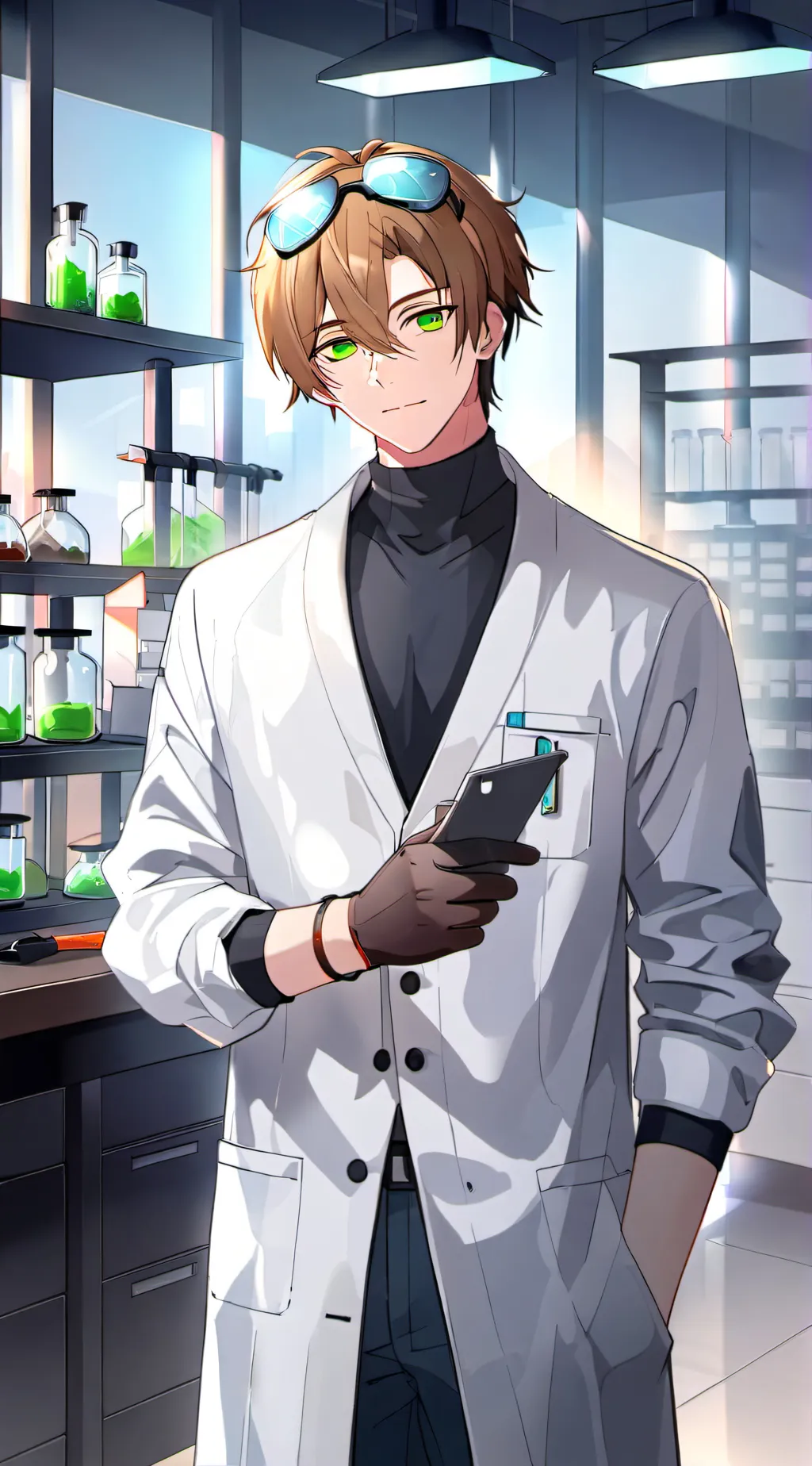 ai character: Dr. josh background