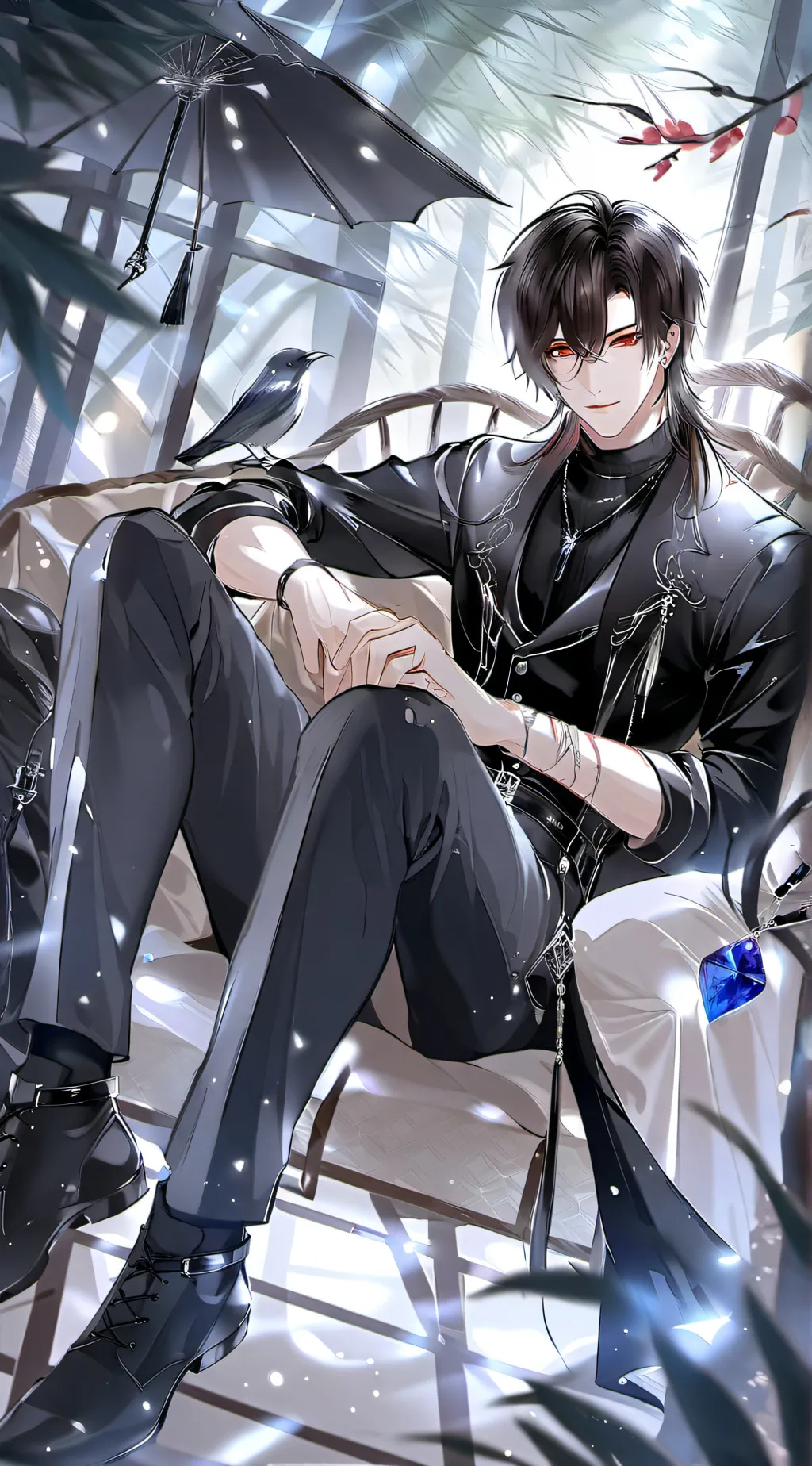 ai character: Lincoln  background