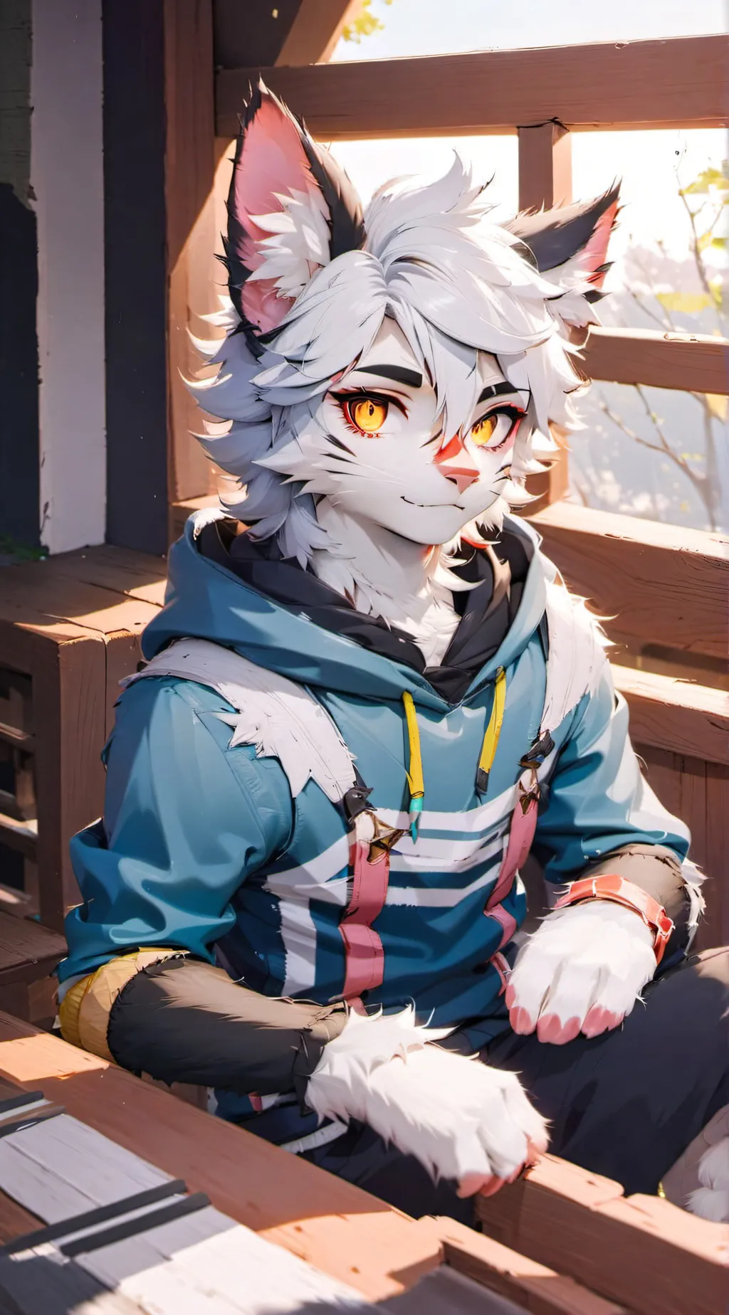 ai character: Aiden  background