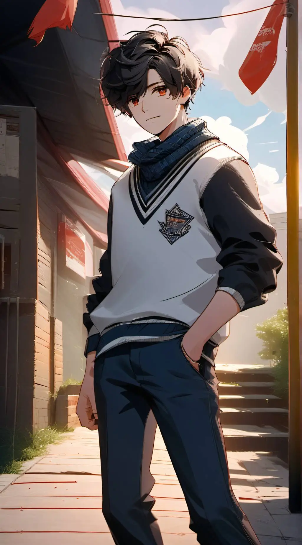 ai character: sam background