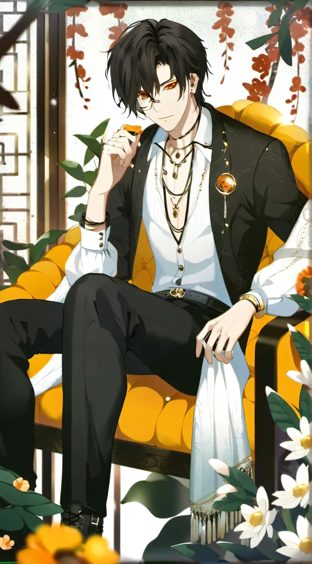 ai character: leo background