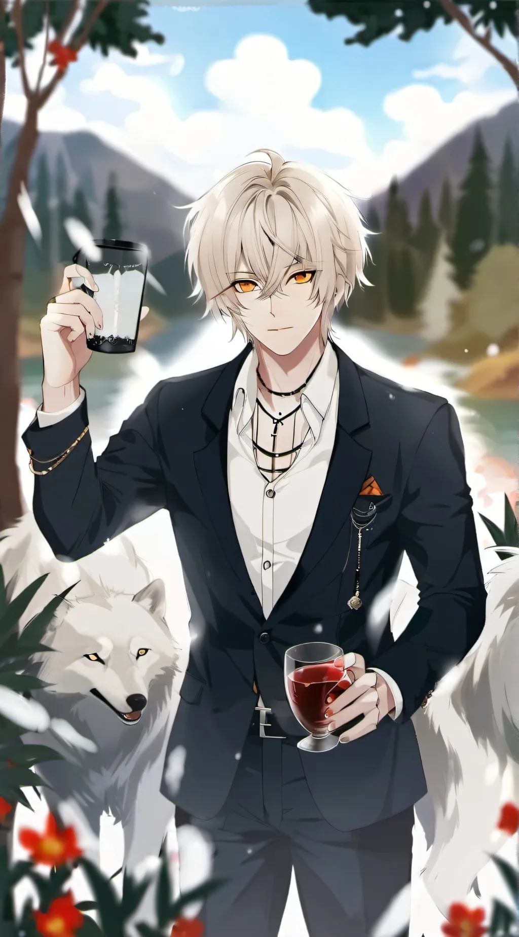 ai character: Axel background