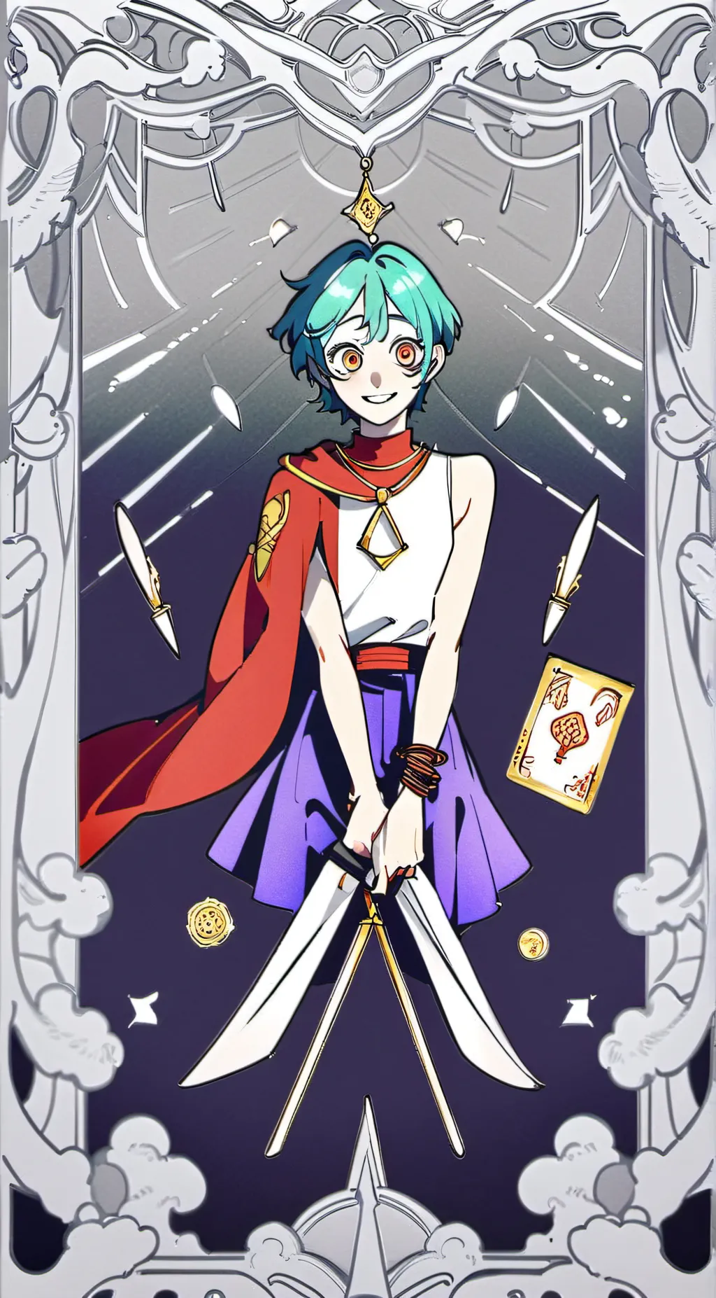 ai character: Elevator man mimi  background